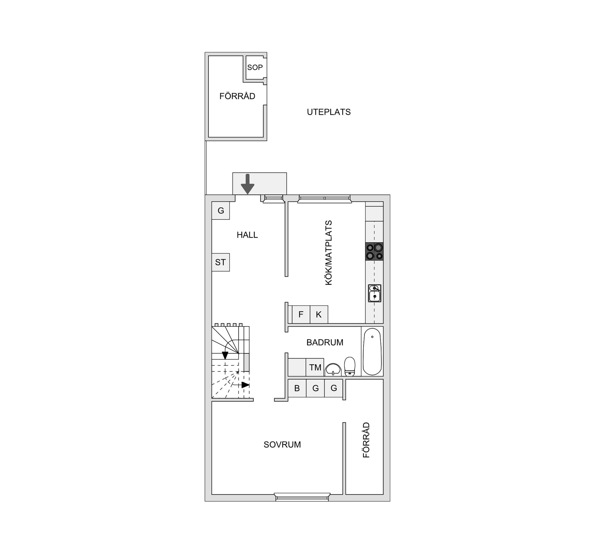 Bostadsrätt, Malmövägen 155, Granloholm, Sundsvall