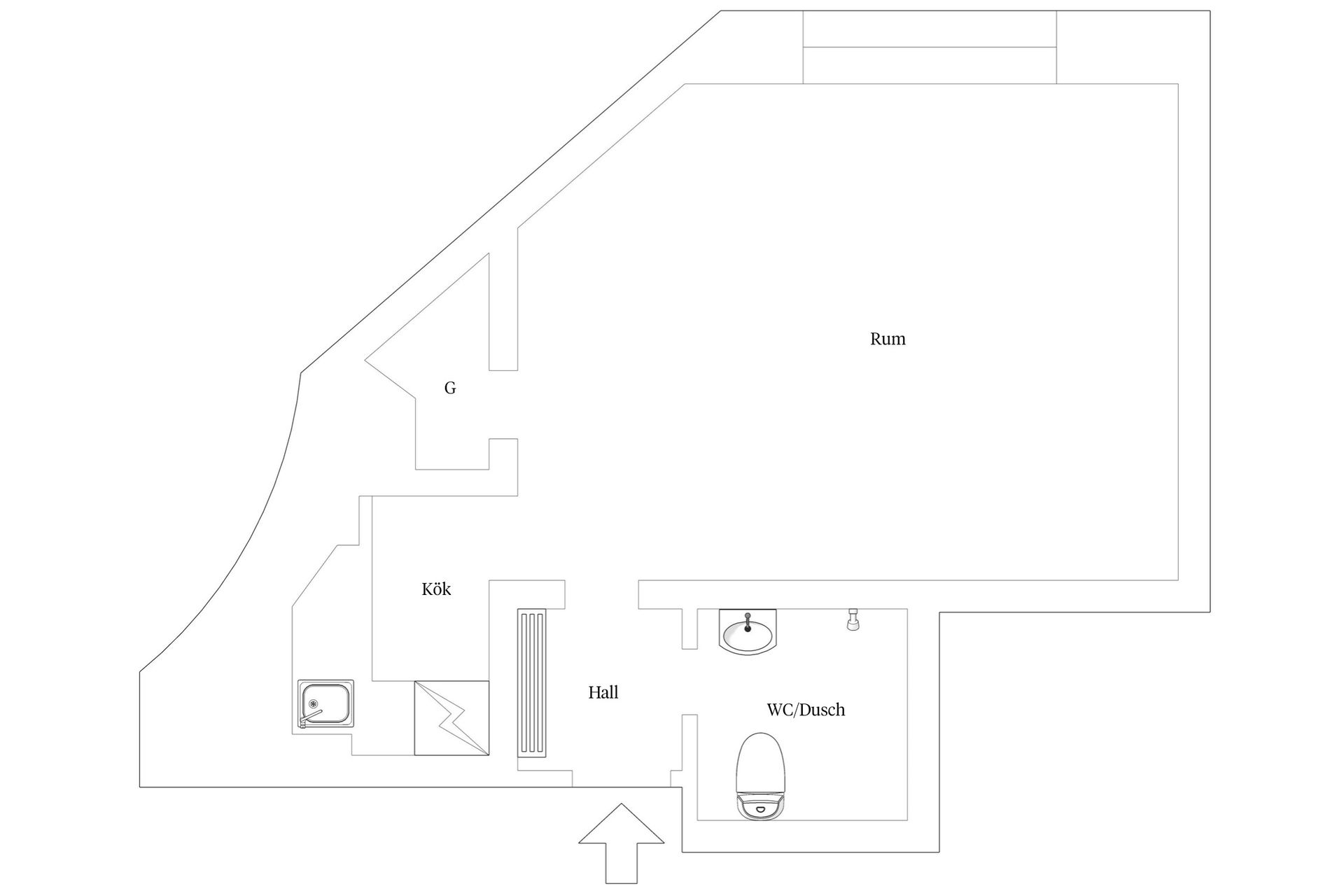 Bostadsrätt, Heleneborgsgatan 20, Södermalm Högalid, Stockholm