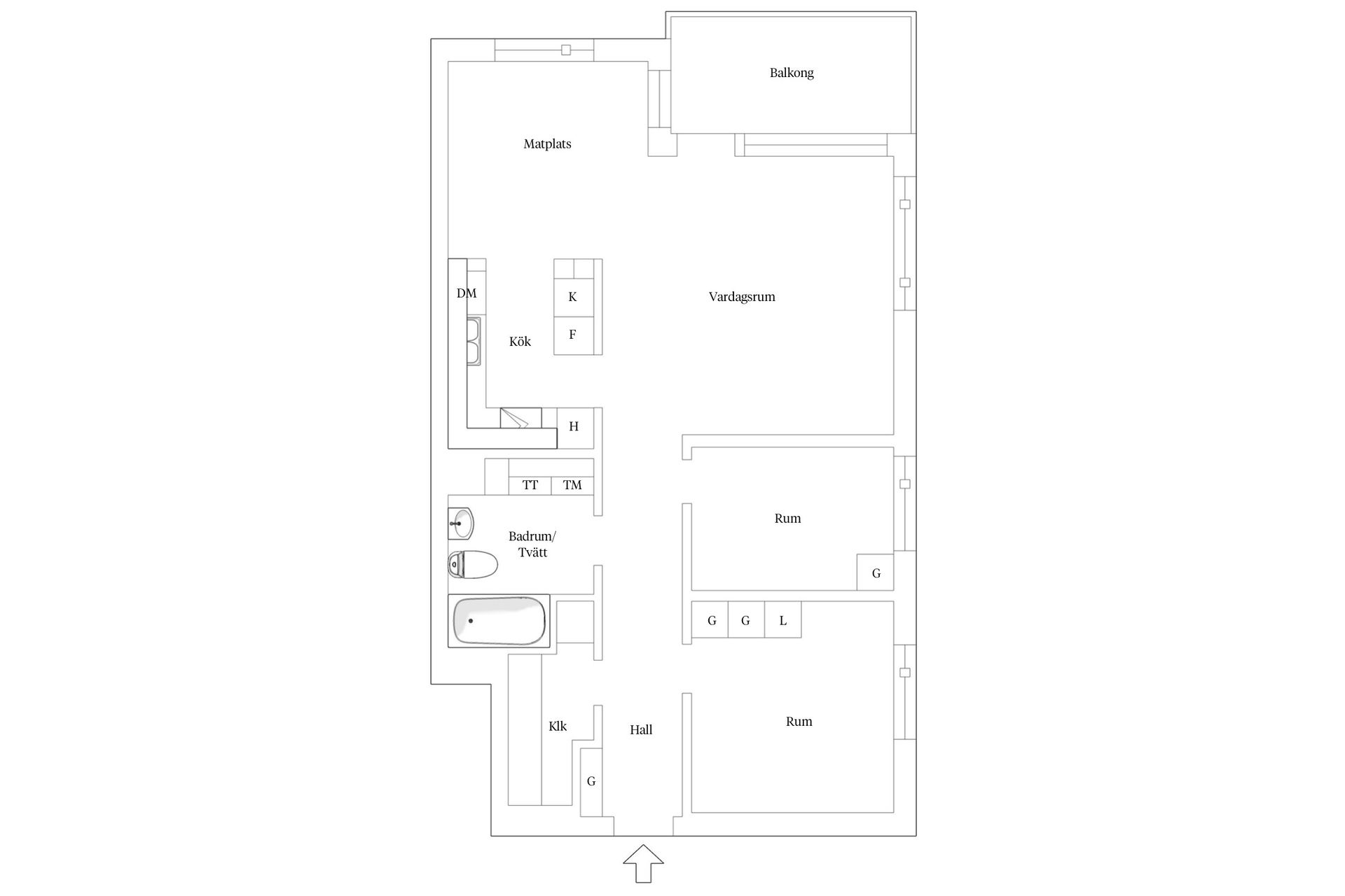Bostadsrätt, Sankt jörgens allé 1, Sankt Jörgen, Göteborg
