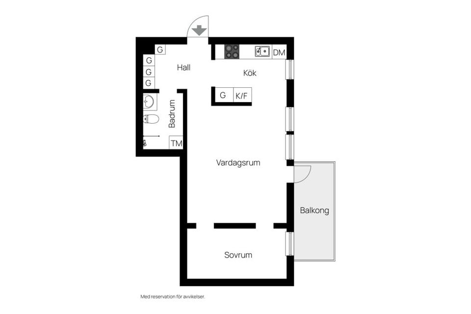 Bostadsrätt, Kirunagatan 17, 5 tr, Vällingby  Centrum, Stockholm
