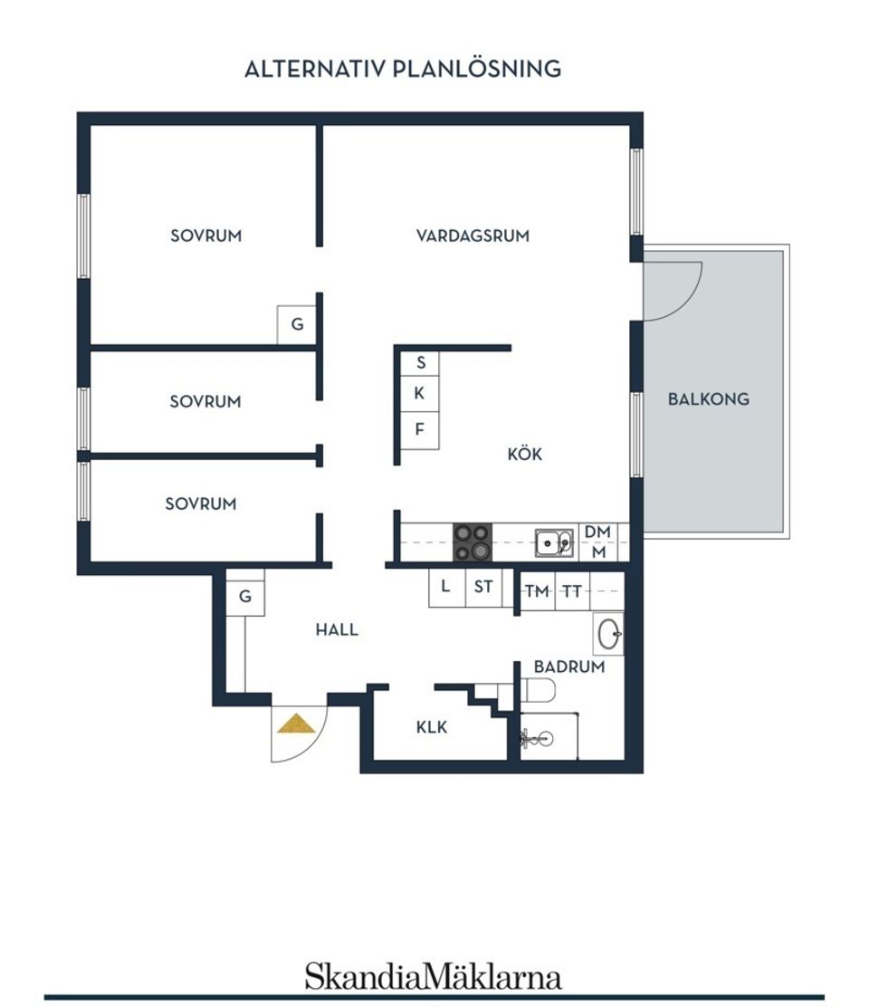 Bostadsrätt, Tegvägen 11, Viksjö, Järfälla