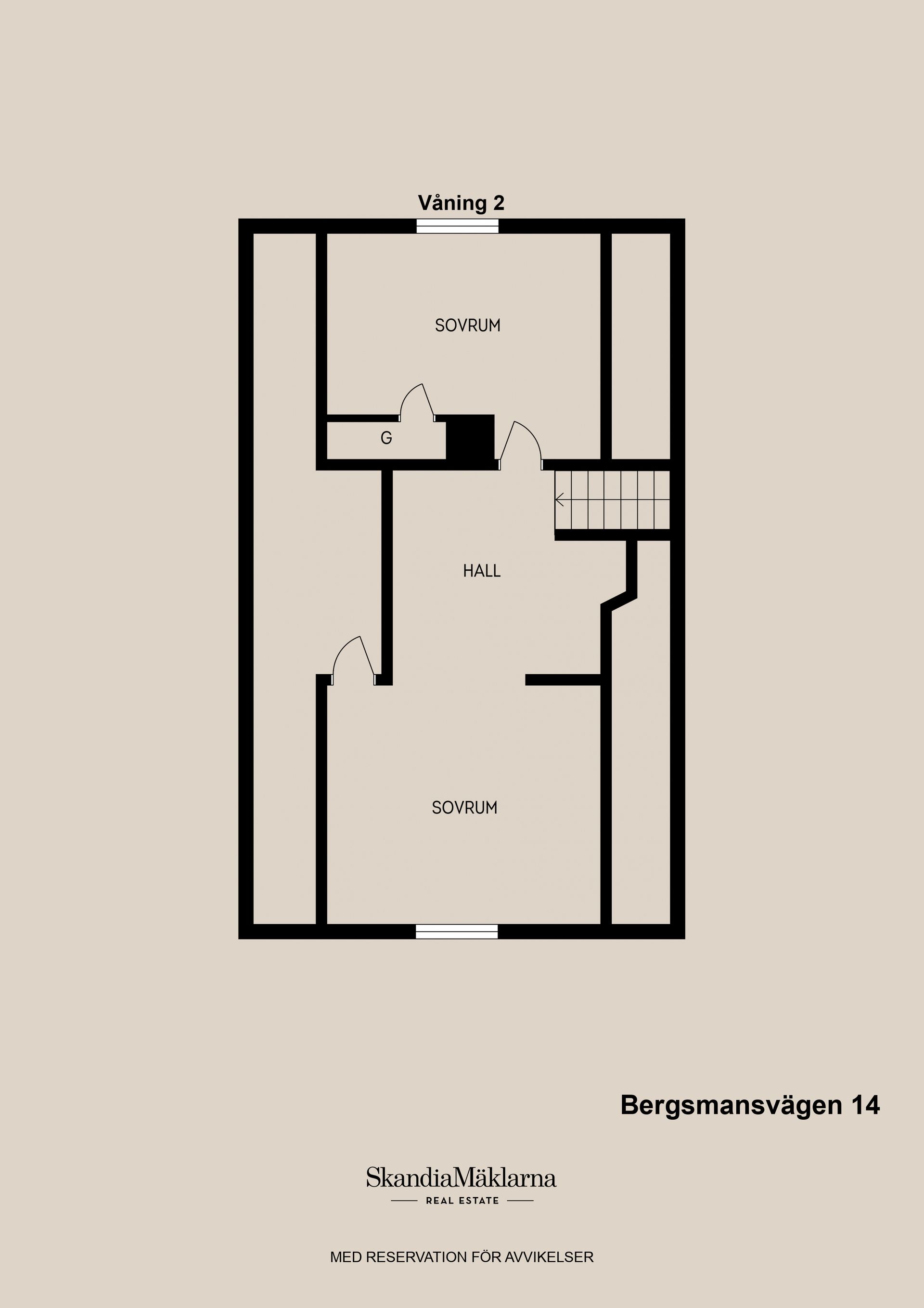 Villa, Bergsmansvägen 14, Forsbacka, Gävle
