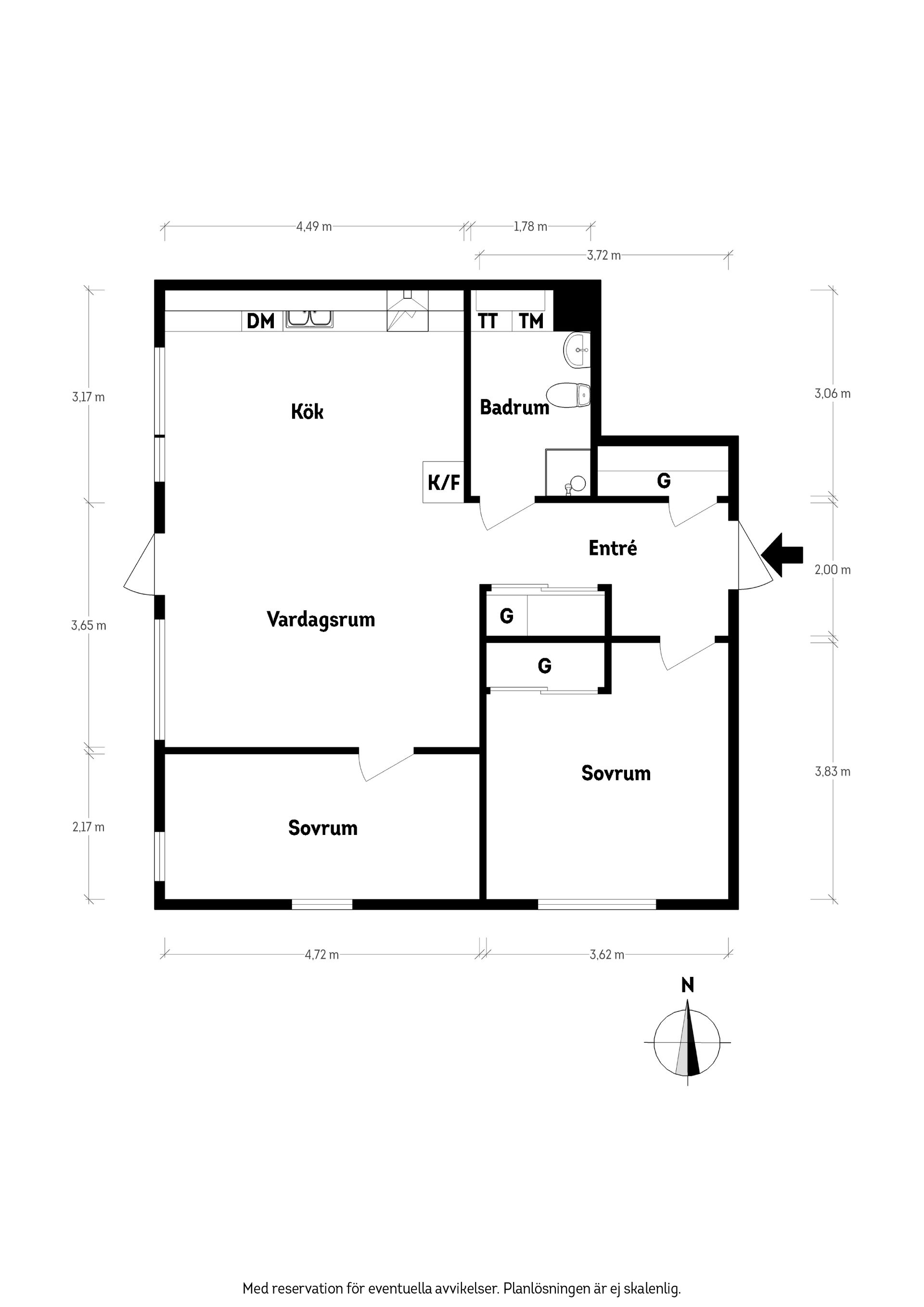 Bostadsrätt, Fräntorpsgatan 84, Fräntorp, Göteborg
