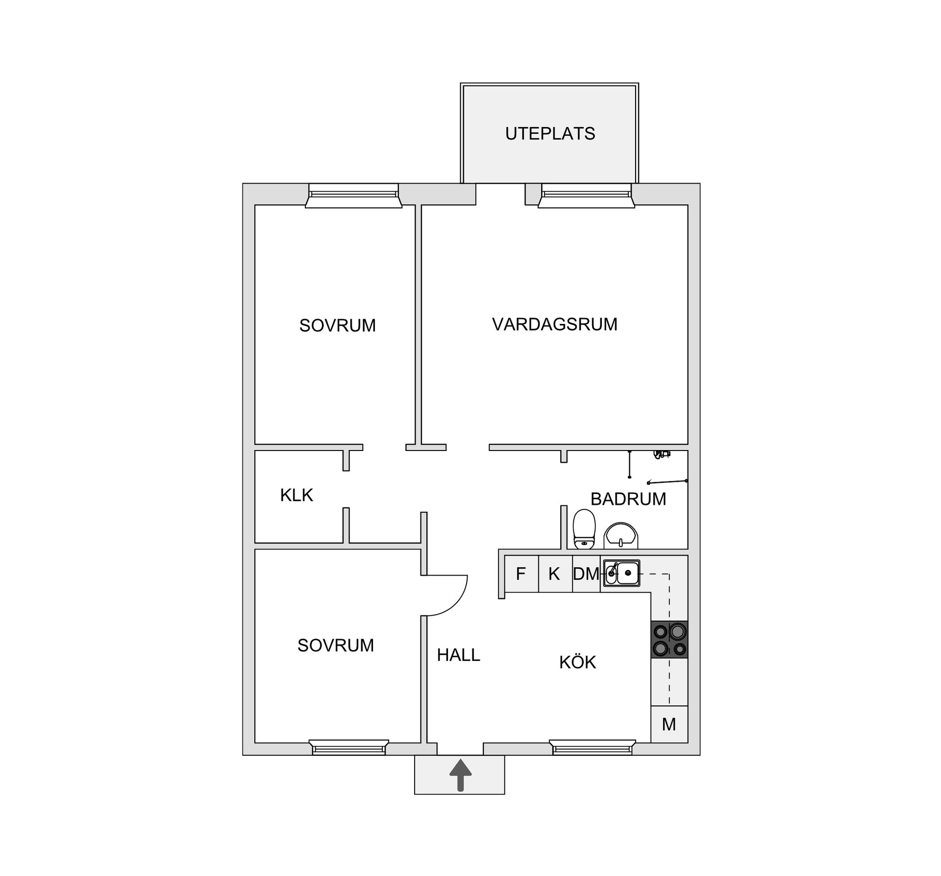 Bostadsrätt, Snorres väg 87, Frösön, Östersund