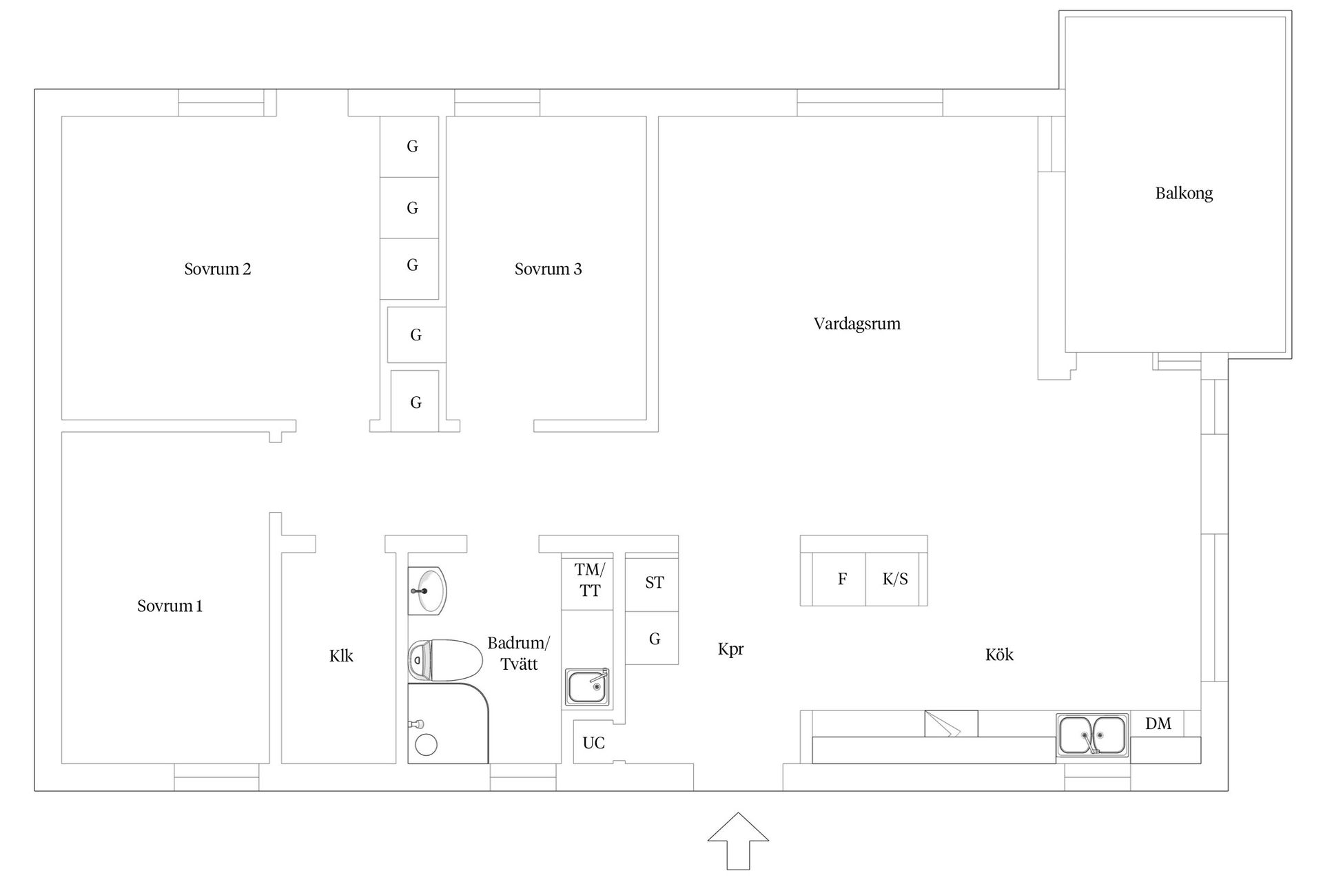 Bostadsrätt, Lancastervägen 9D, Sandsbro, Växjö