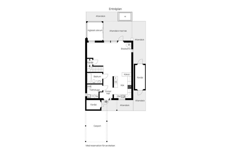 Radhus, Kolonibacken 2, Brännan, Härnösand