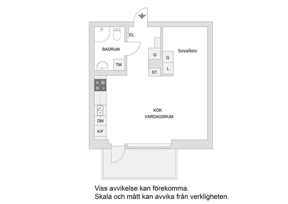 Bostadsrätt, Ladugårdsgatan 10, Vån 5 av 6, Ursvik, Sundbyberg