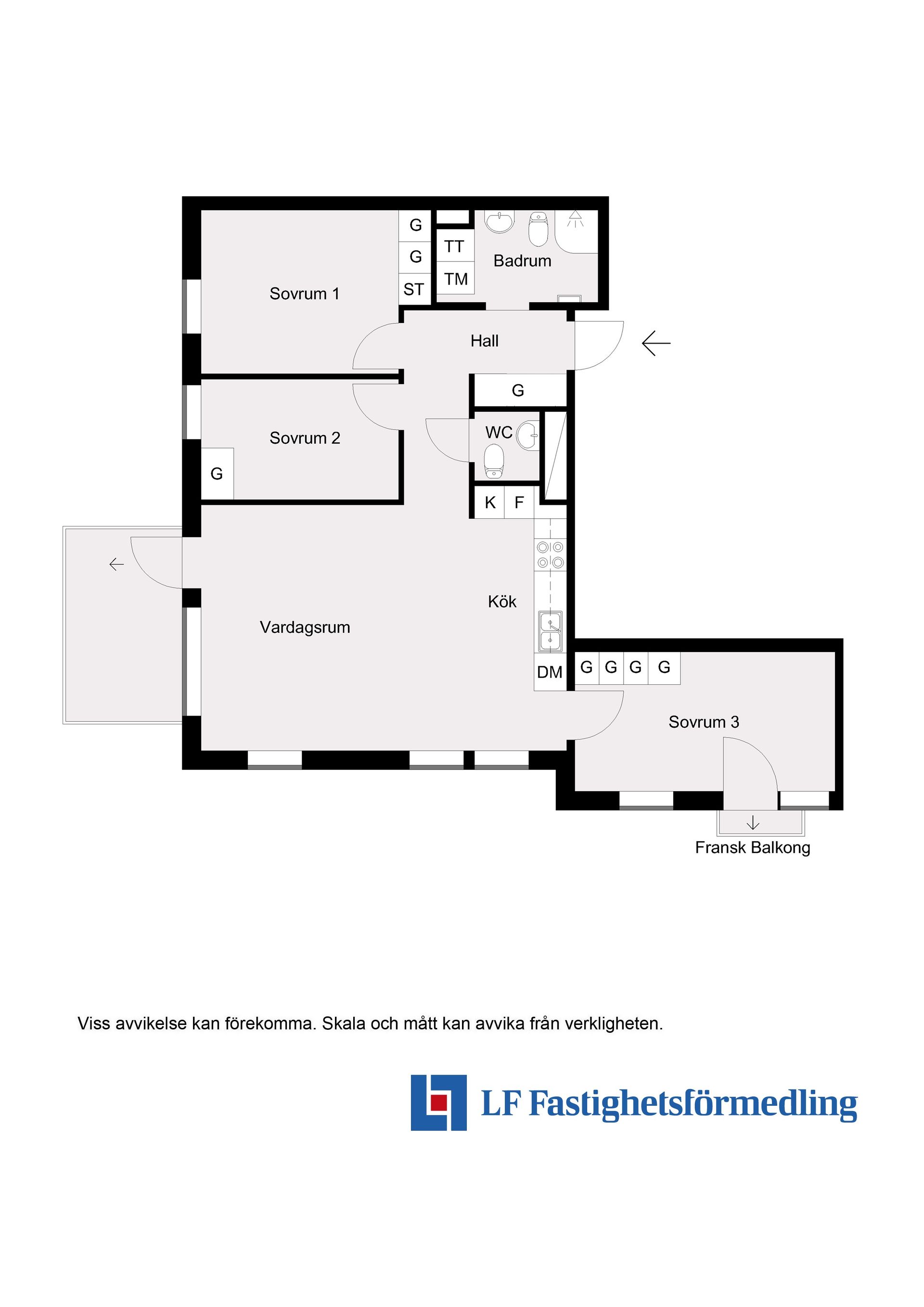 Bostadsrätt, Ahrenbergsgatan 12, Bulltofta, Malmö