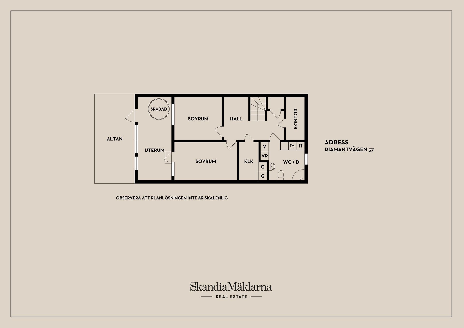Radhus, Diamantvägen 37, Sjösa, Nyköping