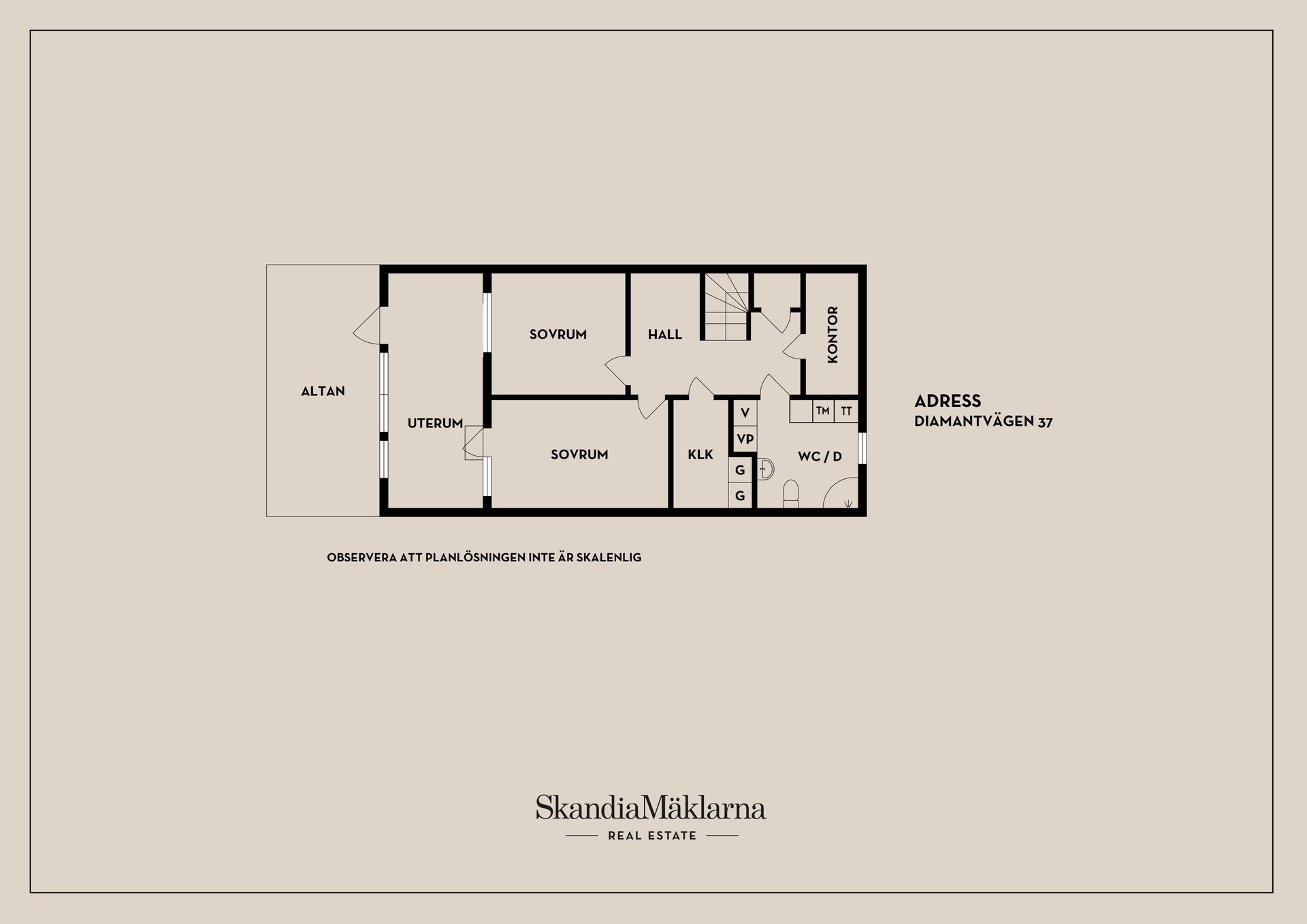 Radhus, Diamantvägen 37, Sjösa, Nyköping