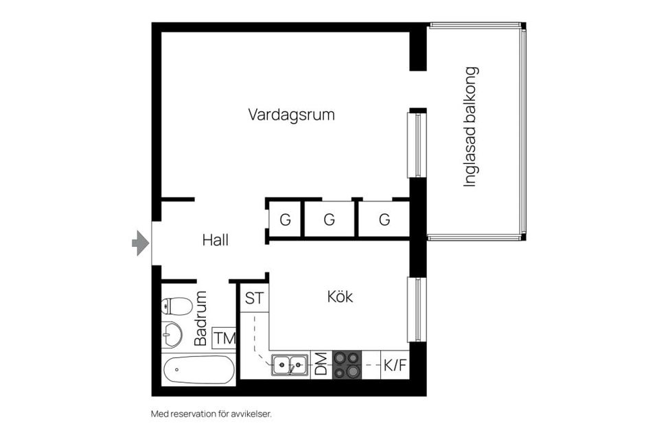 Bostadsrätt, Krokslätts Parkgata 67 A, Krokslätt, Mölndal
