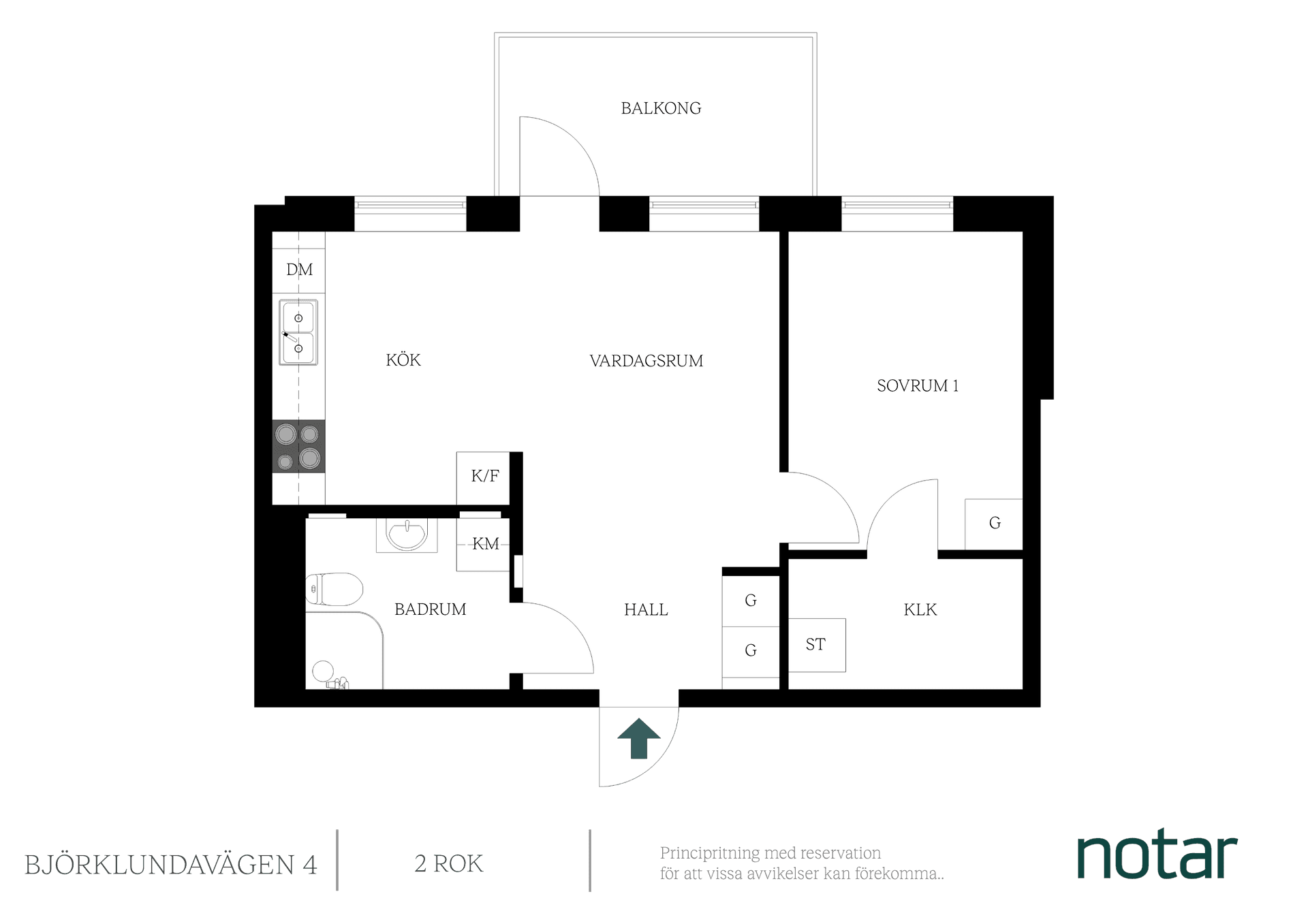 Bostadsrätt, Björklundavägen 4, Hovås, Göteborg