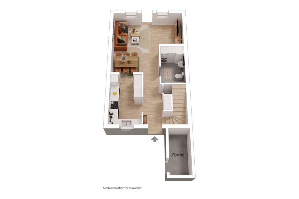 Radhus, Regalskeppsvägen 13 E, Bredsand, Enköping