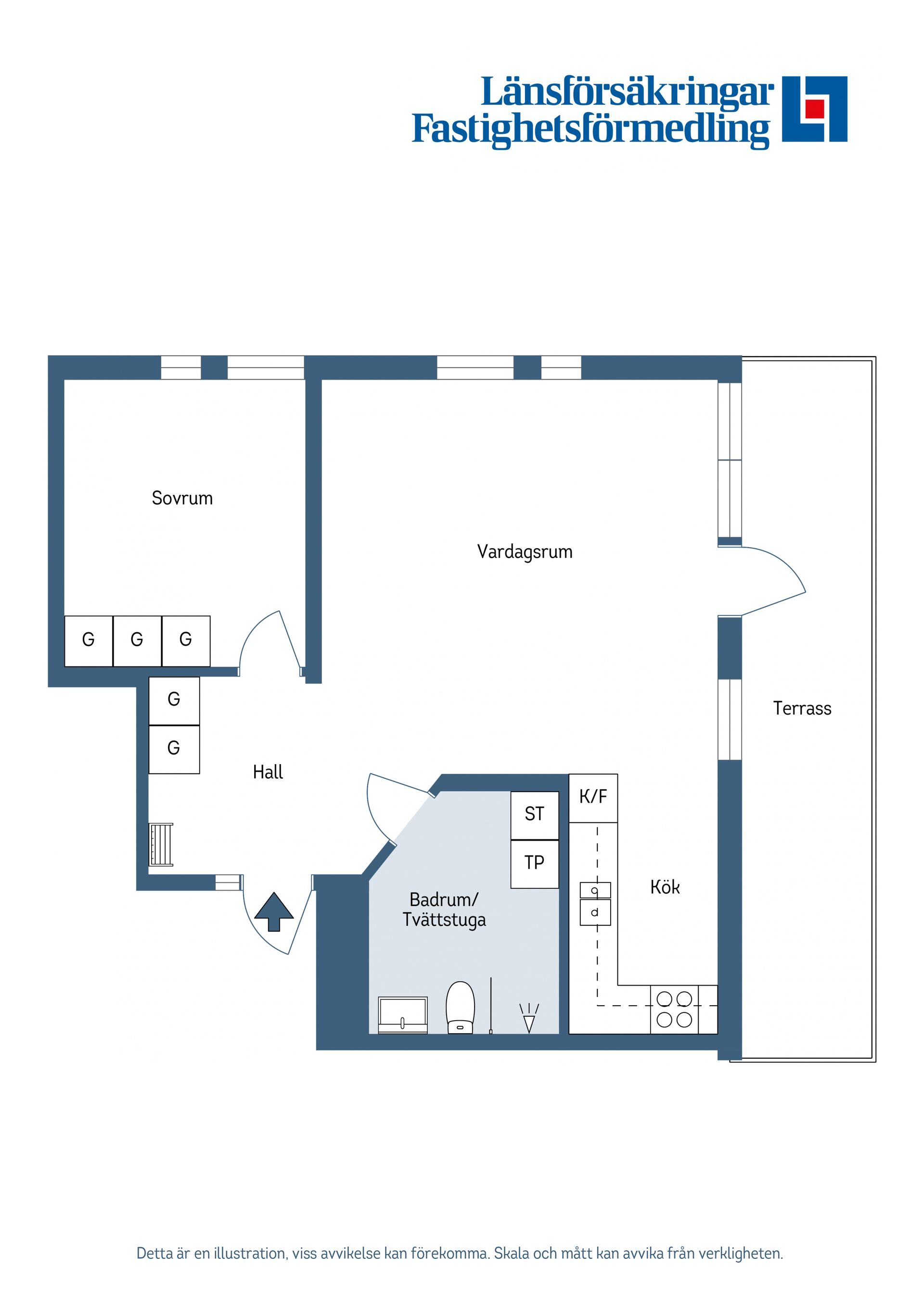 Bostadsrätt, Tollarevägen 4, 4 tr, Tollare, Nacka