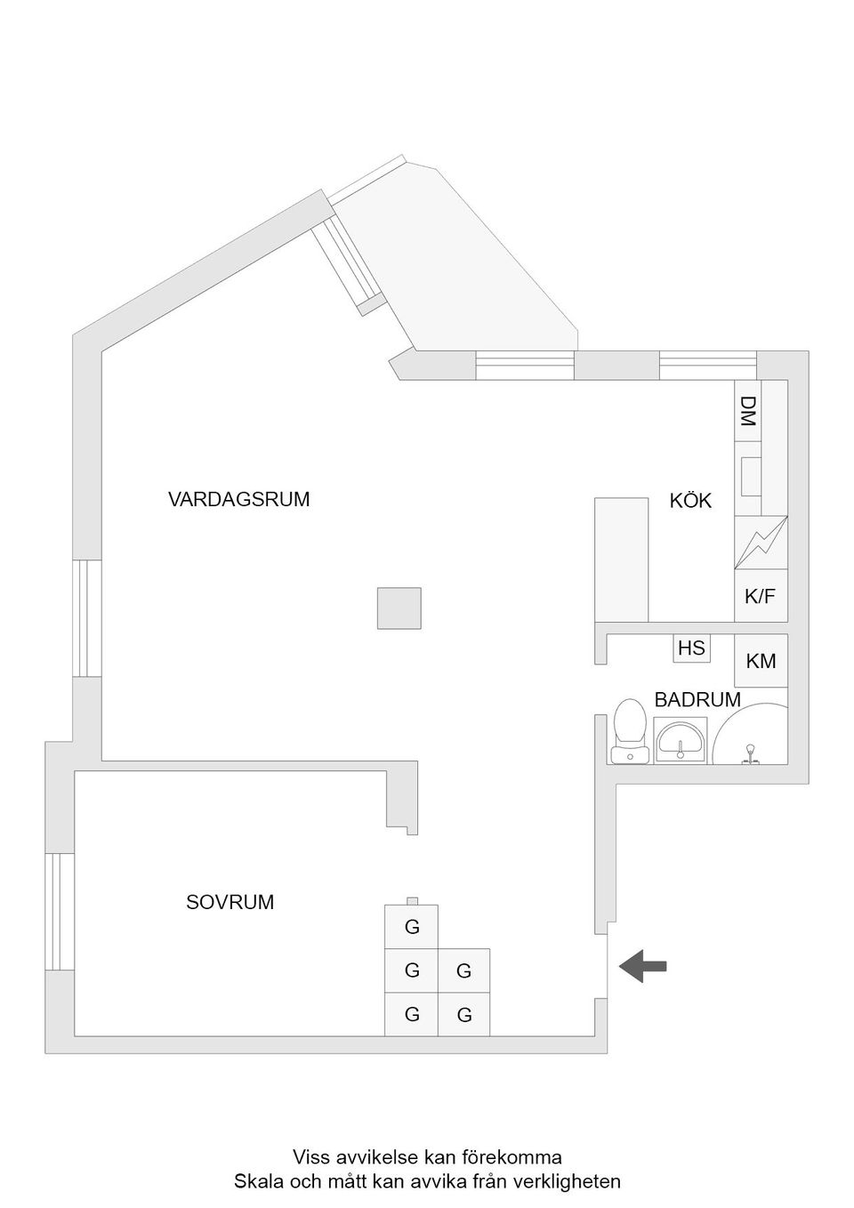 Bostadsrätt, Blomstergatan 2, Gideonsberg, Västerås