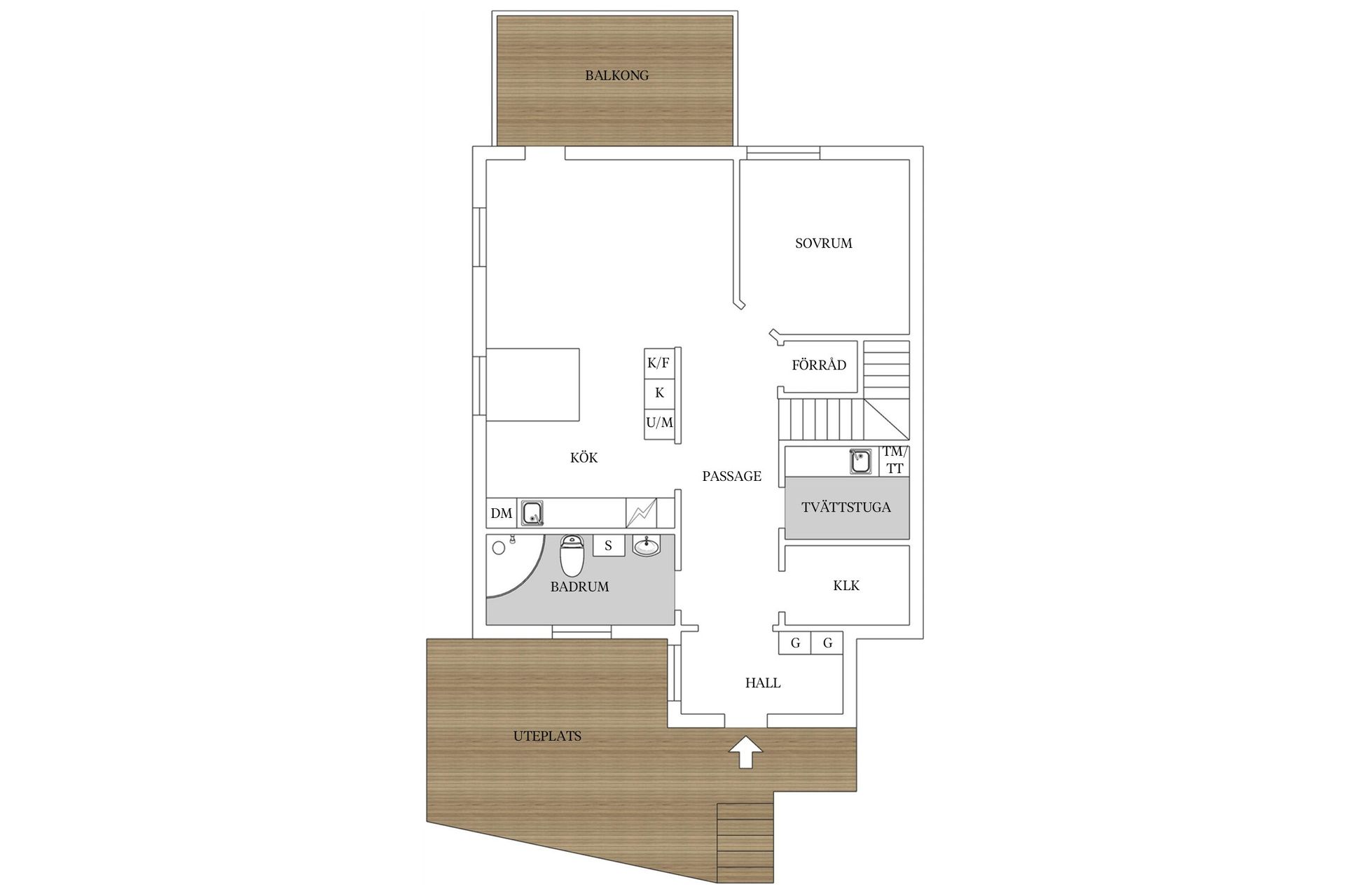 Bostadsrätt, Radhus, Kråkedalsvägen 24, Hjälteby, Tjörn