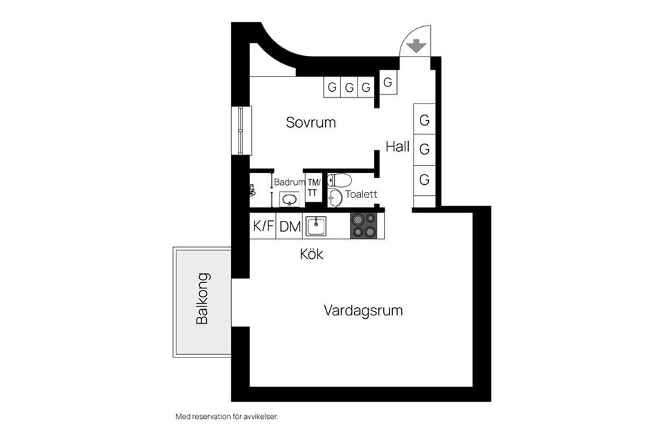 Bostadsrätt, Hjärnegatan 7, 2tr, Kungsholmen, Stockholm