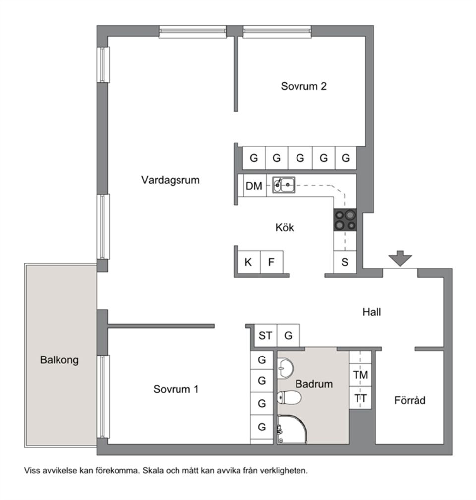 Bostadsrätt, Råbyvägen 26, Kapellgärdet, Uppsala