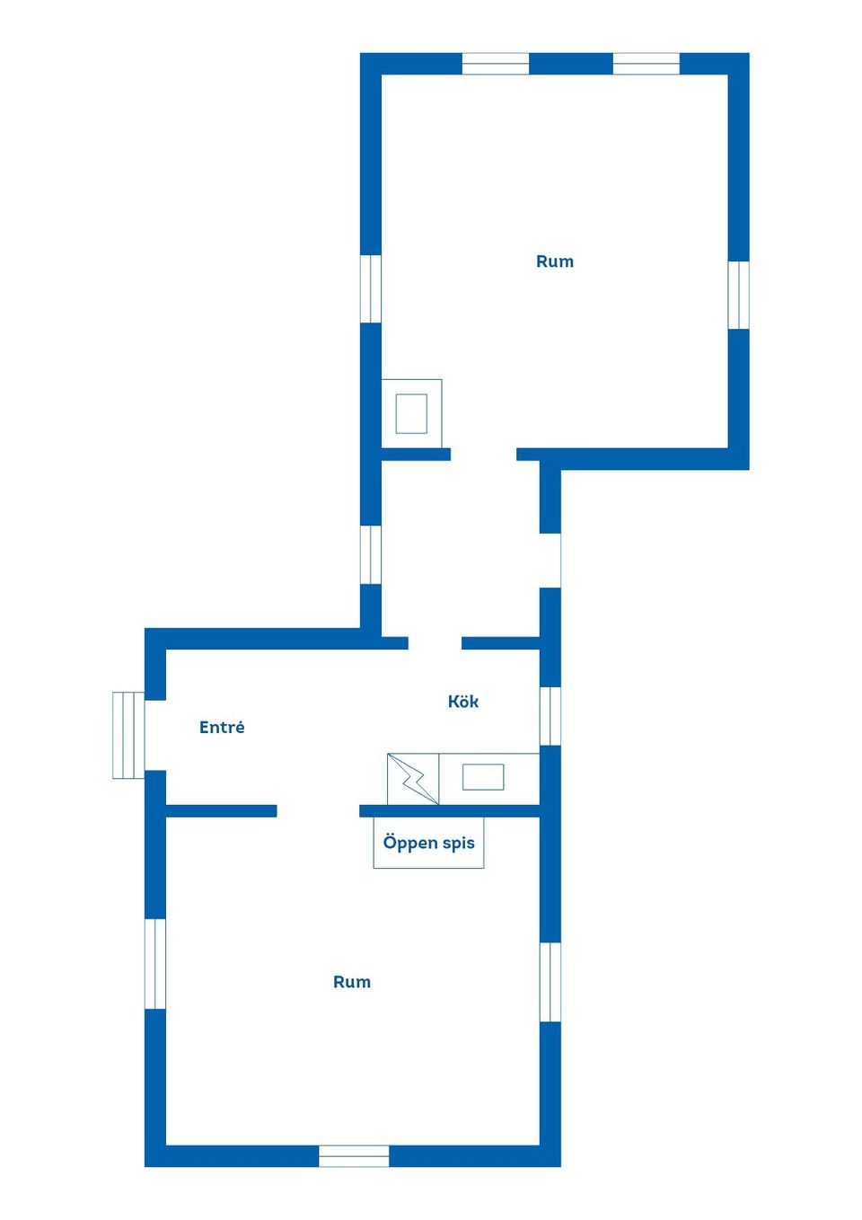 Villa, Skräddarvägen 5, Vångsgärde, Orsa
