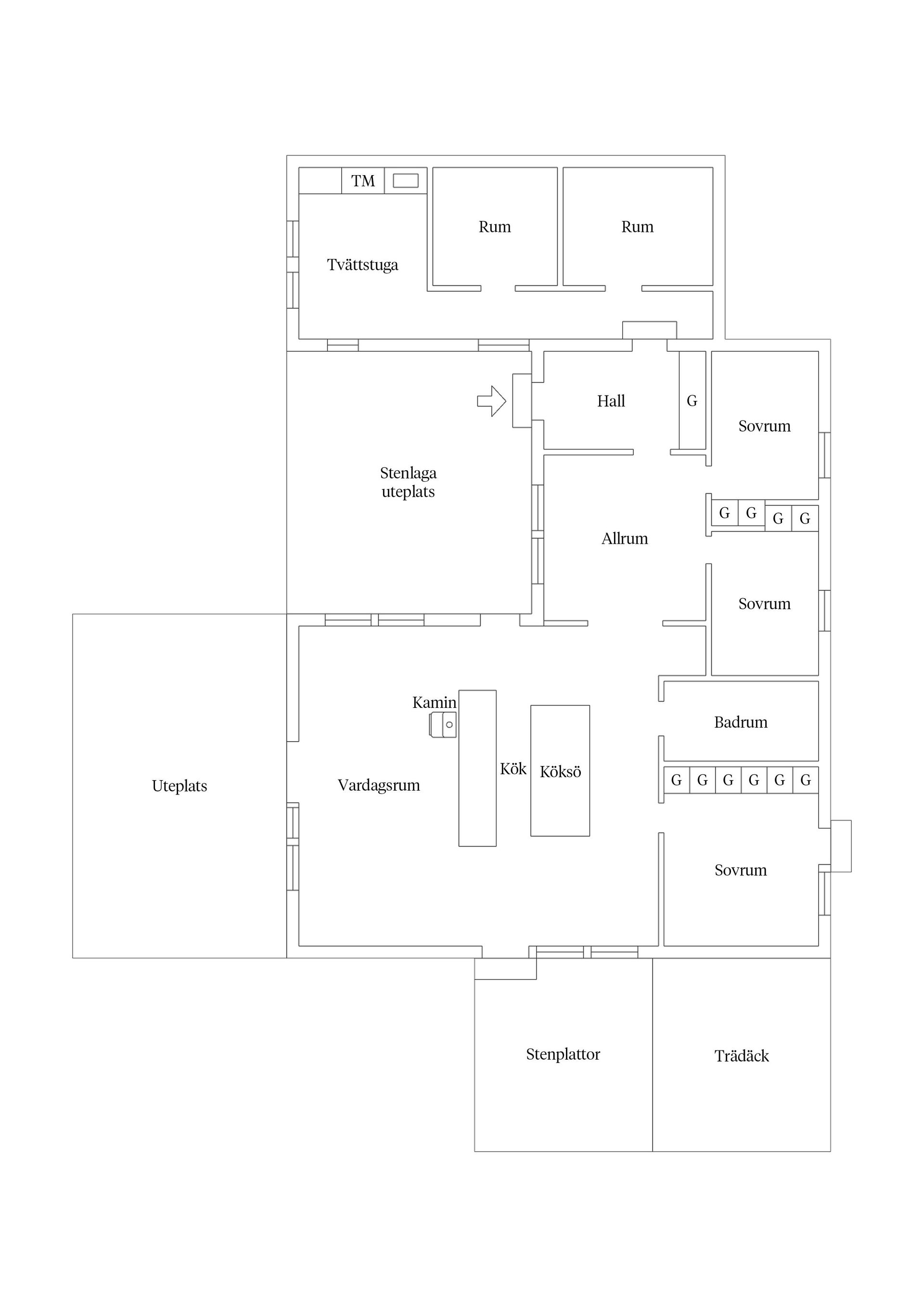 Villa, Vårdhemsvägen 7, Söråker, Timrå