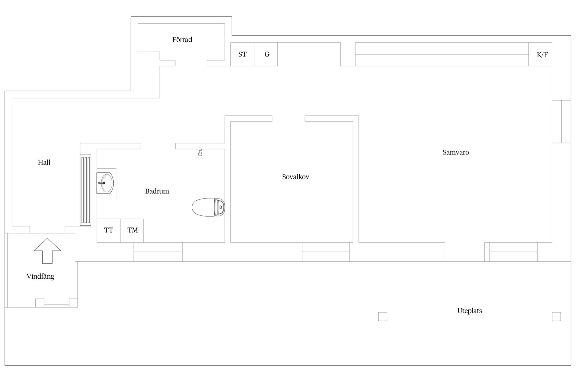 Bostadsrätt, Lokattsbacken 76, Långedrag - Lokattsbacken, Göteborg