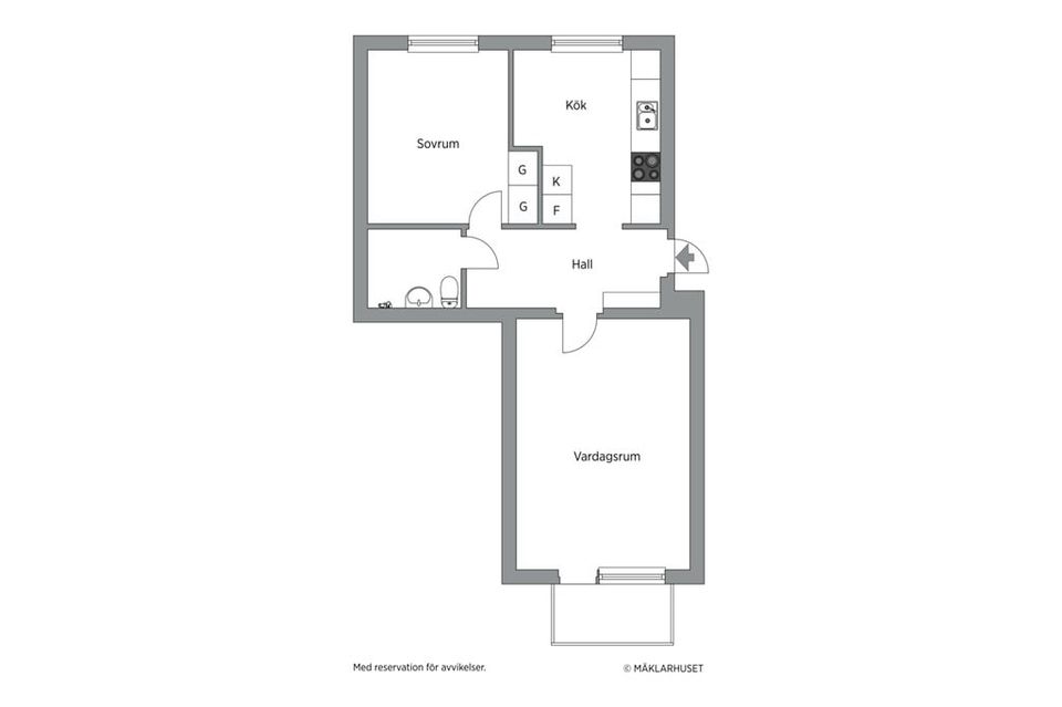 Bostadsrätt, Sälstensgränd 5 B, Sälsten, Härnösand
