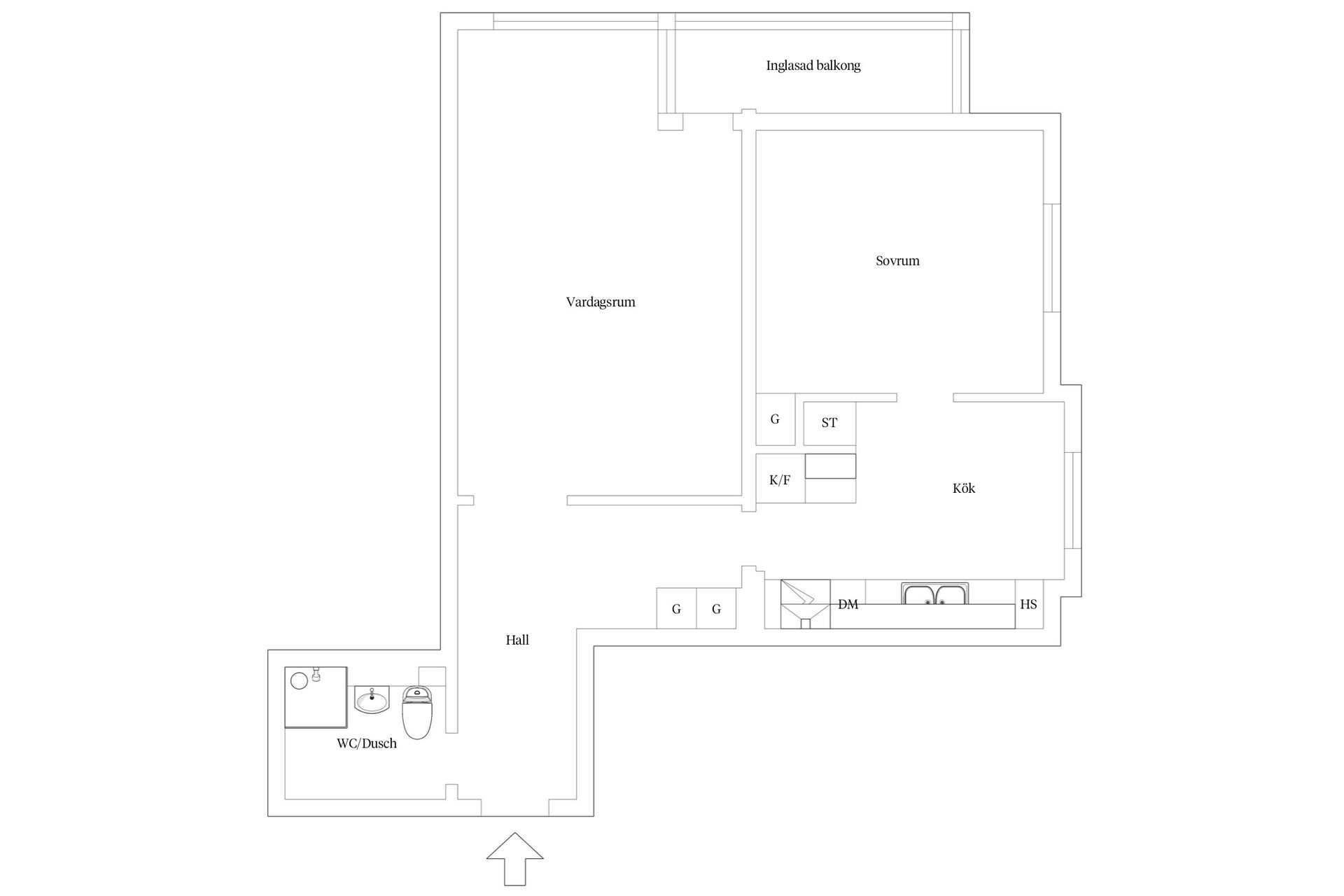 Bostadsrätt, Strandvägen 25, Lomma - Centralt, Lomma