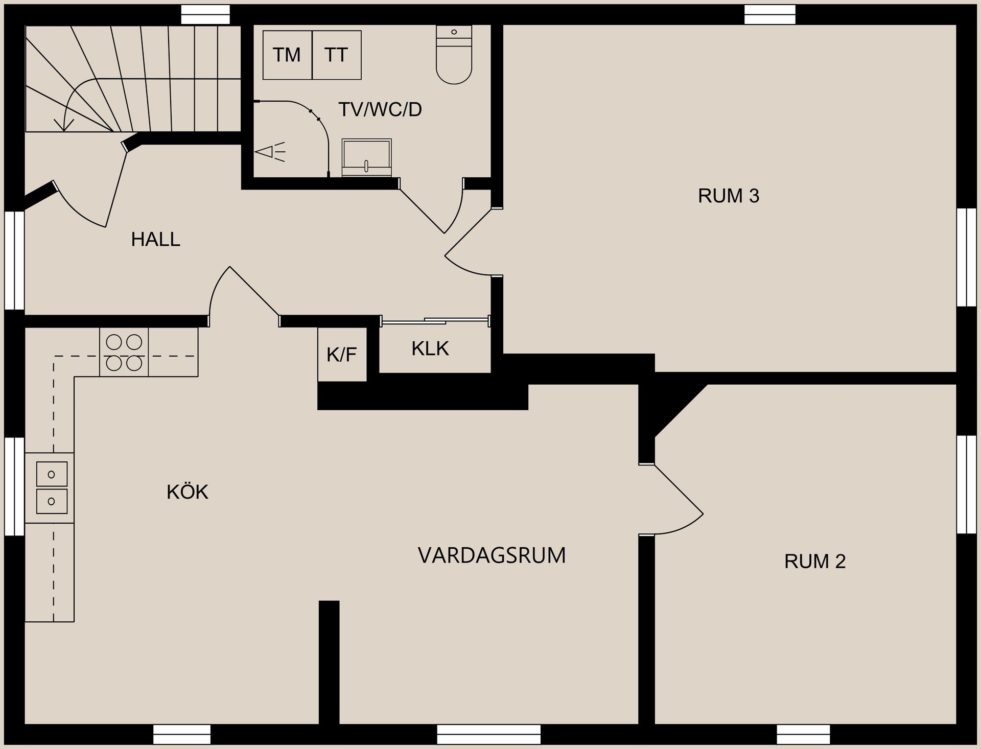 Villa, Bygatan 3, Finspång