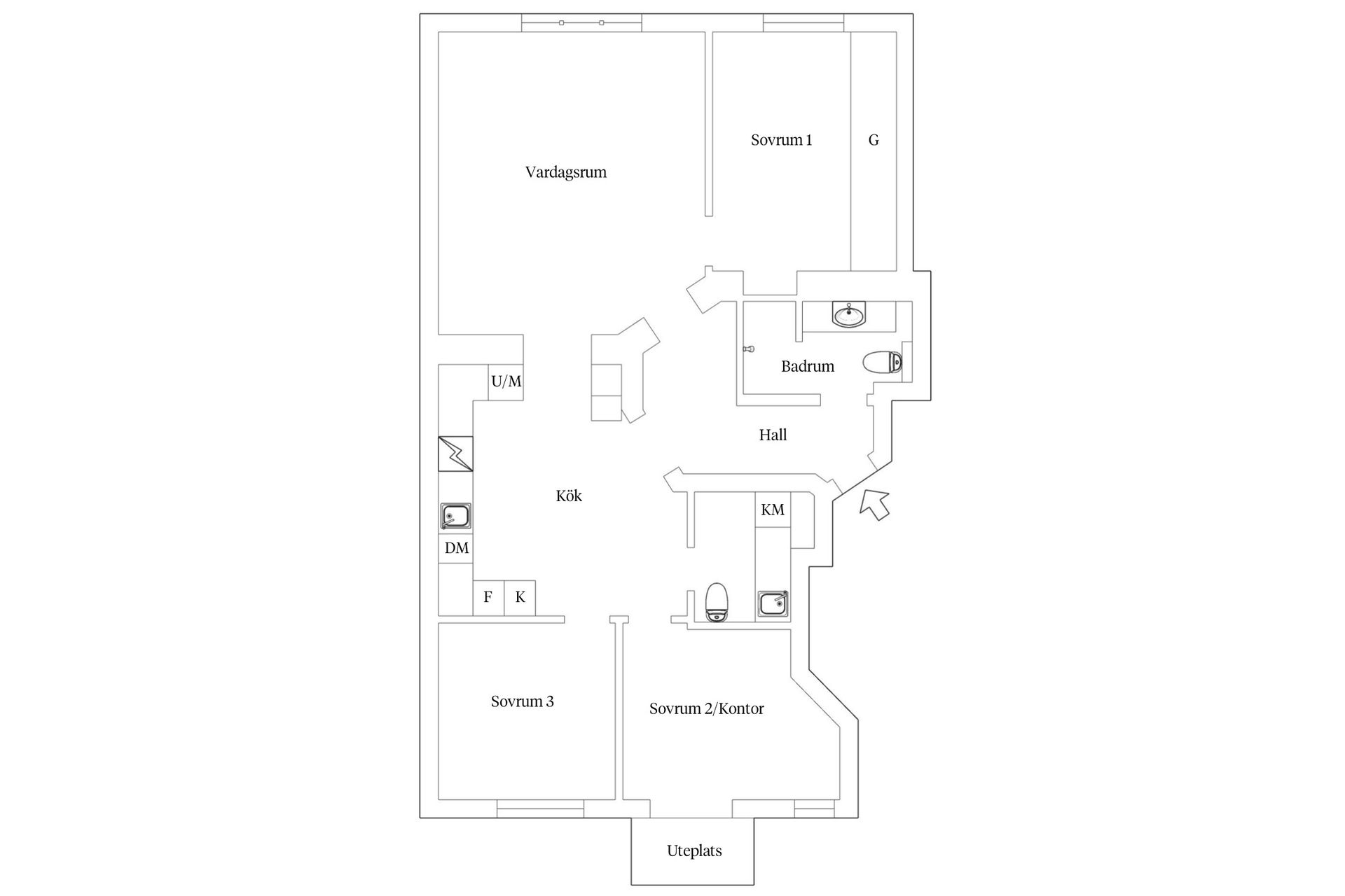 Bostadsrätt, Drottningholmsvägen 13, Kungsholmen - Fridhemsplan, Stockholm