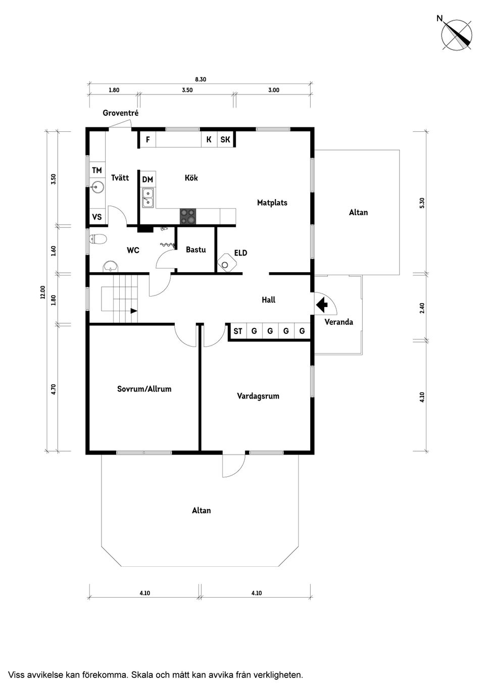 Villa, Kardarevägen 11, Stigen, Färgelanda