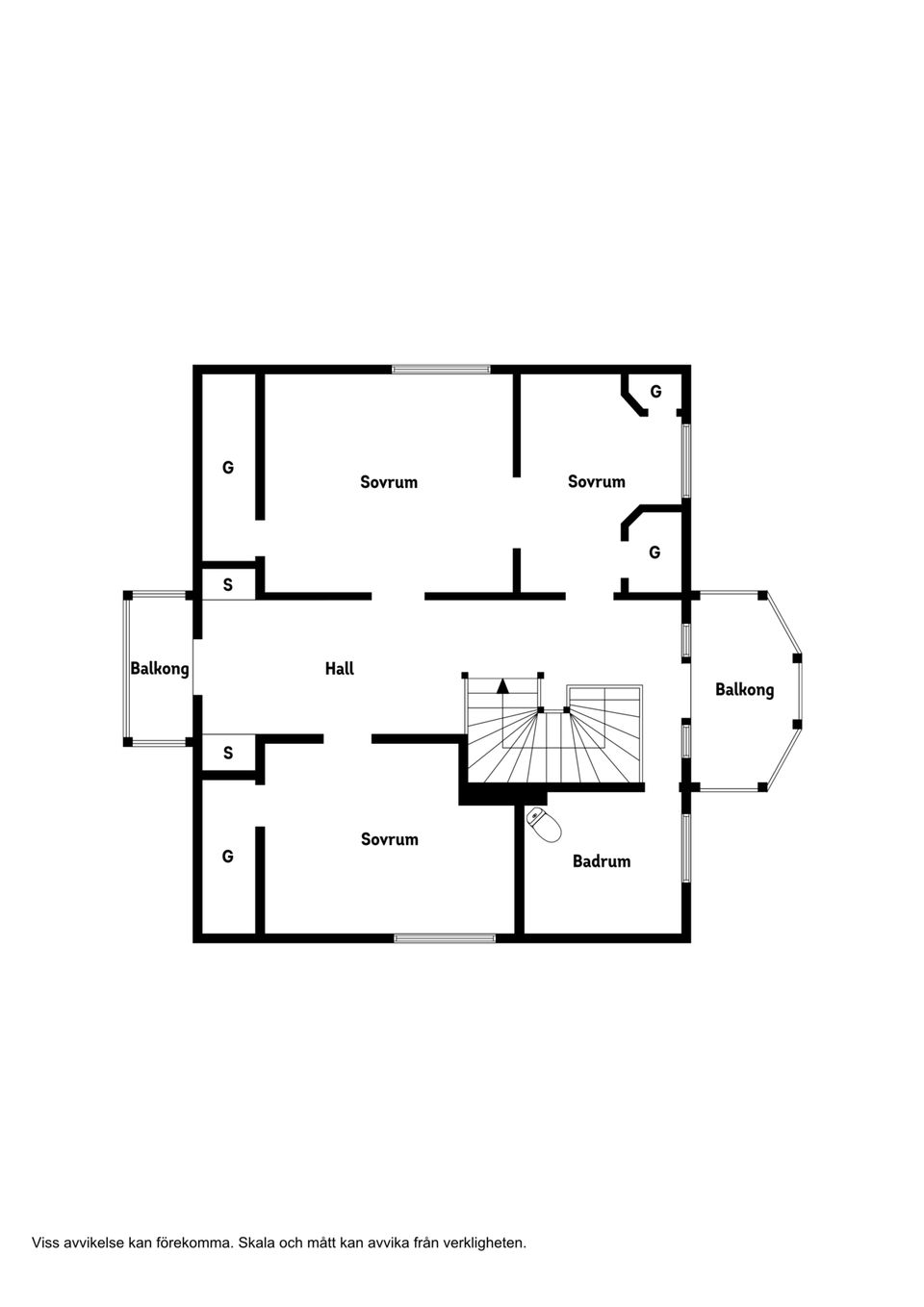 Villa, Irisdalsgatan 2, Centralt, Kristinehamn