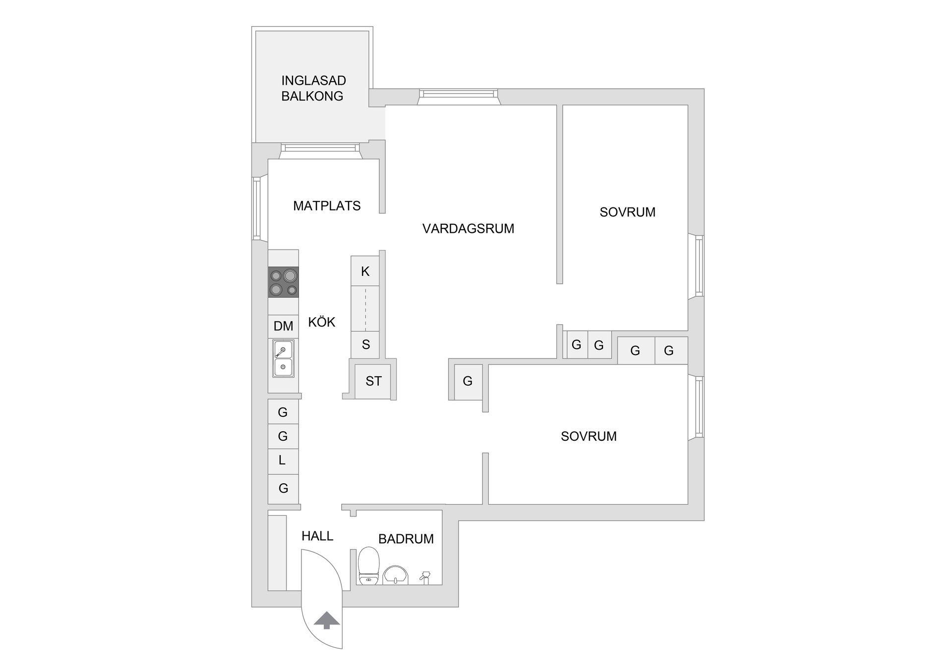Bostadsrätt, Vasavägen 29, Jakobsberg, Järfälla