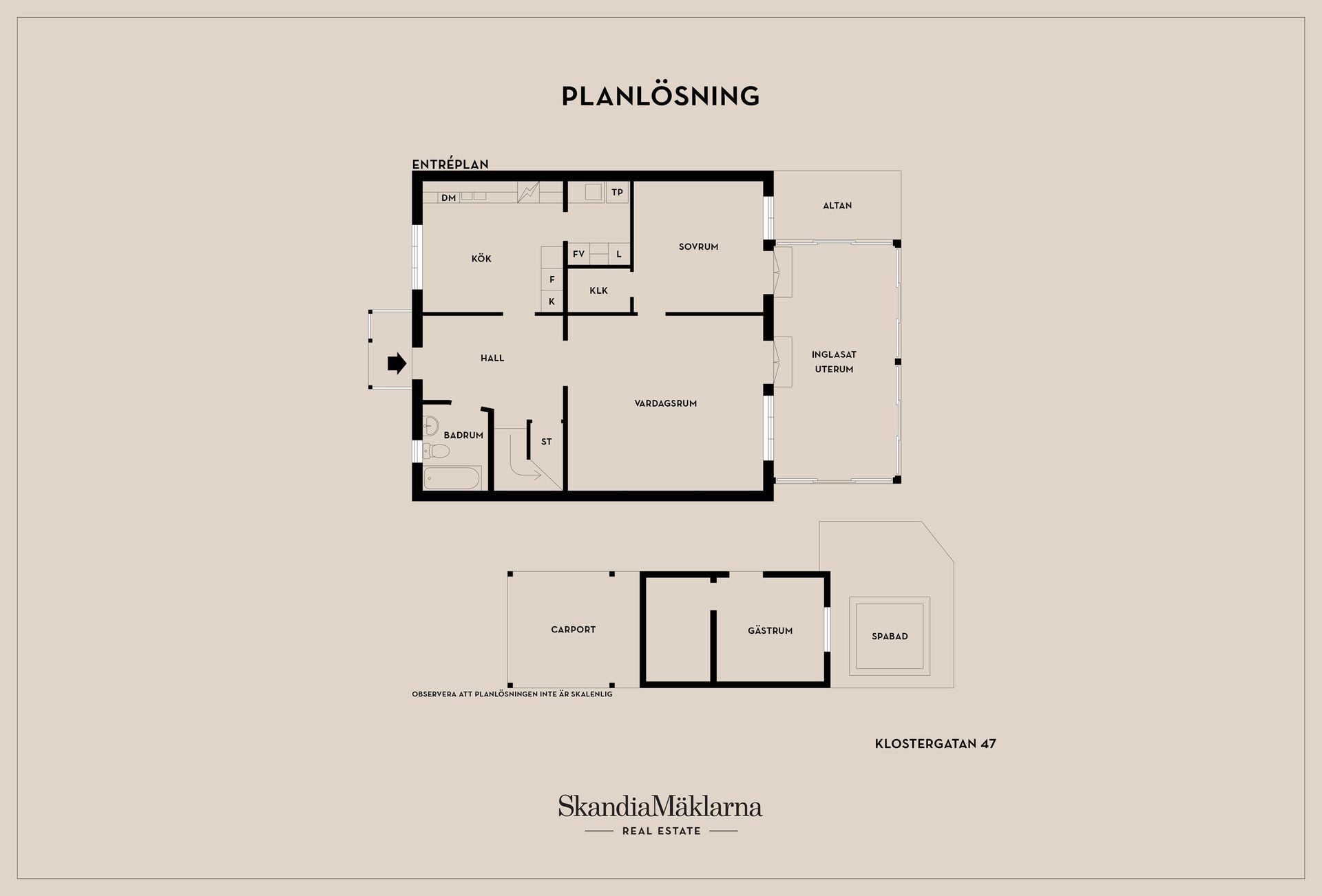 Villa, Klostergatan 47, Östermalm, Eskilstuna