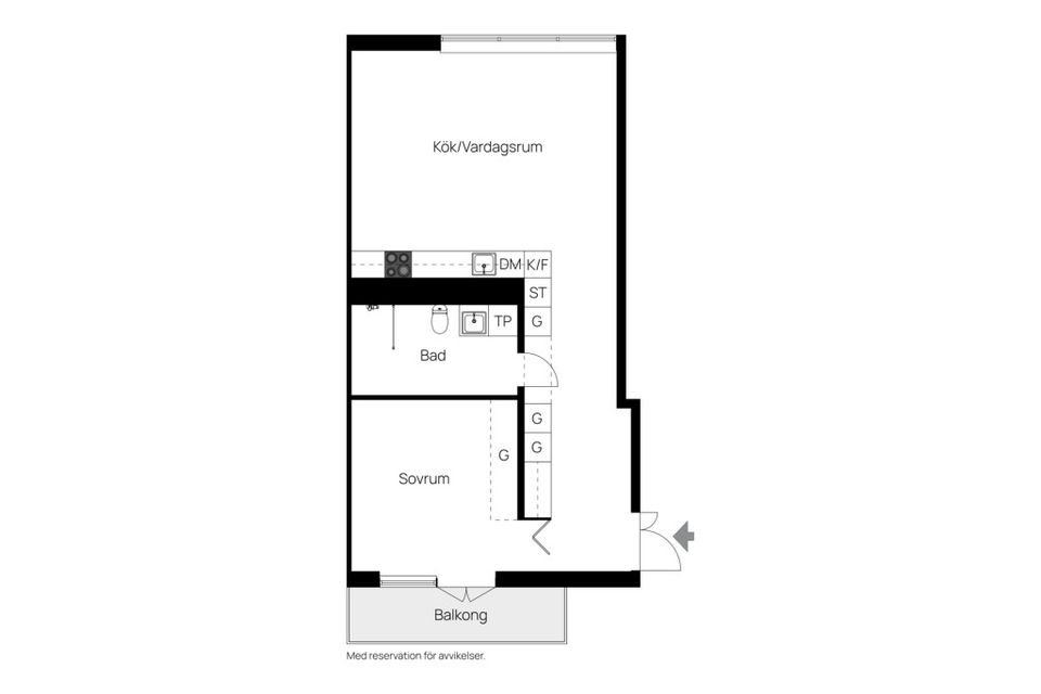 Bostadsrätt, Hammarby Allé 55b, Hammarby Sjöstad, Stockholm