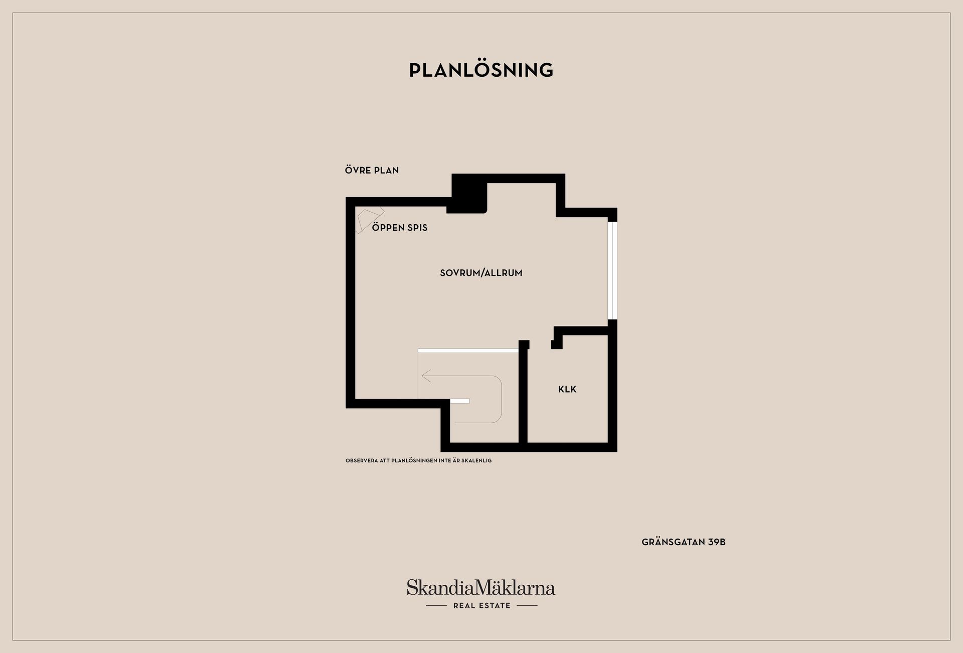 Bostadsrätt, Gränsgatan 39B, Norr, Eskilstuna