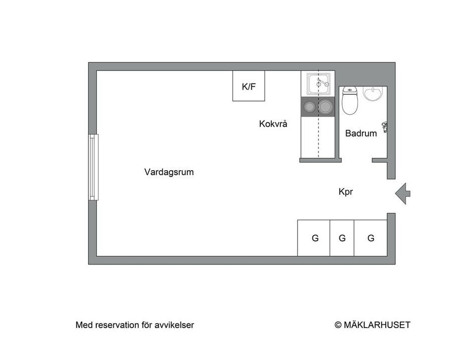 Bostadsrätt, Svalgränd 4, Centrala Sundbyberg, Sundbyberg