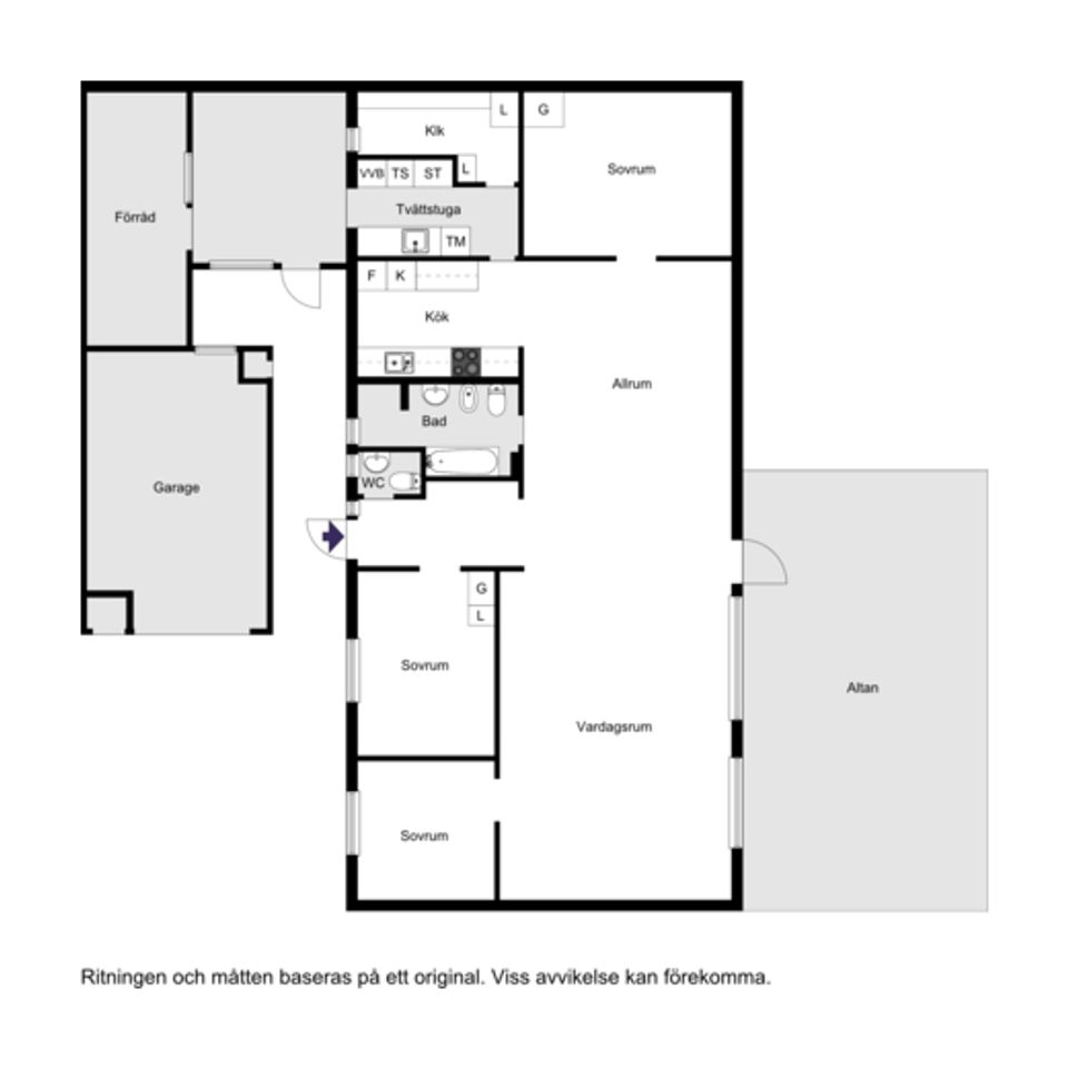 Villa, Lillebäcksvägen 4, Alet, Halmstad