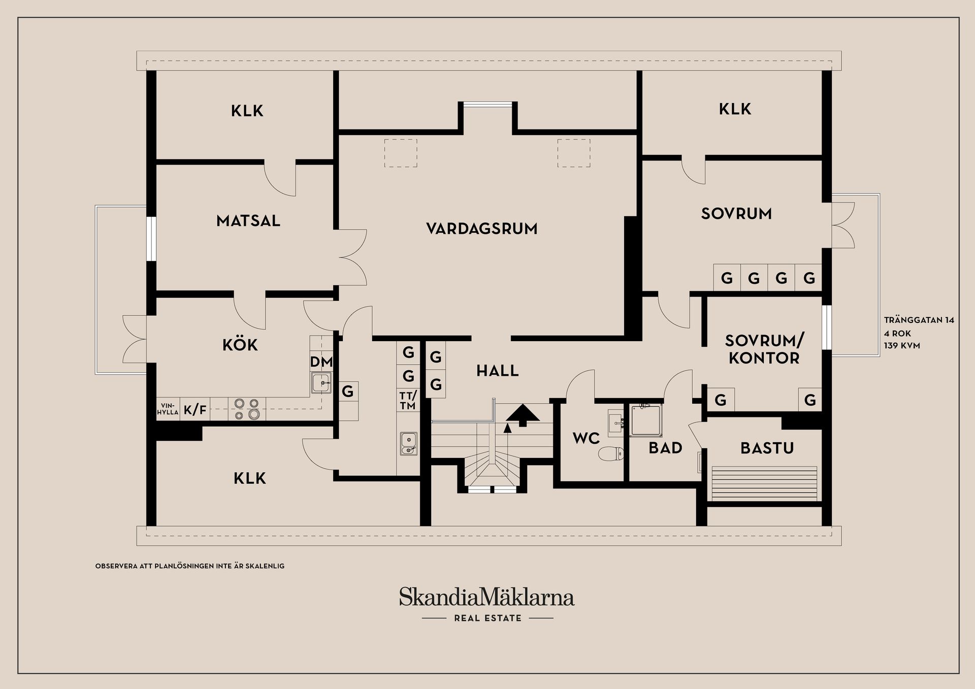 Bostadsrätt, Tränggatan 14, Kanberget, Linköping