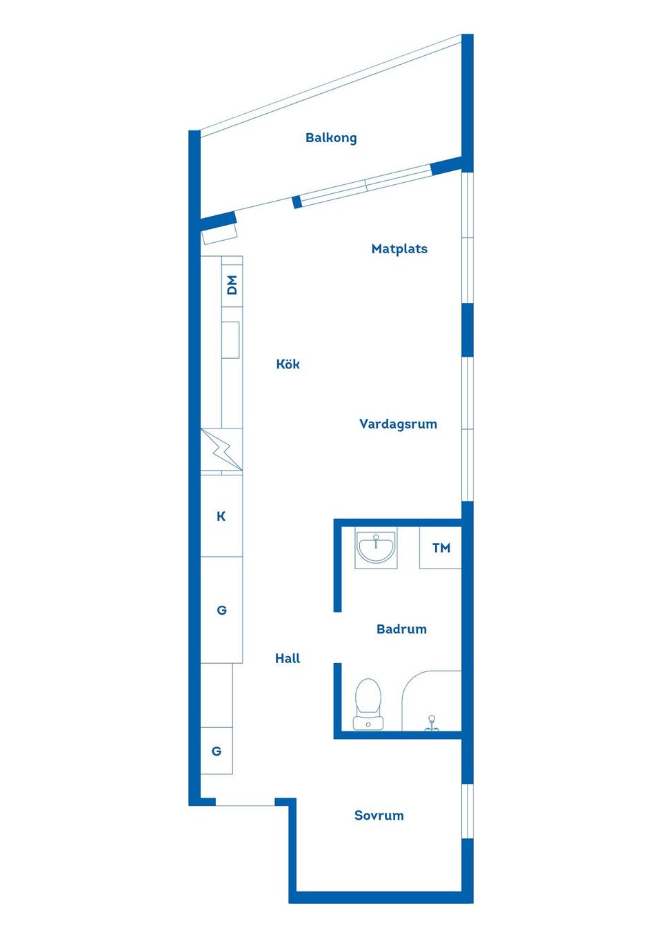 Bostadsrätt, Honnörsgatan 2, Linköping