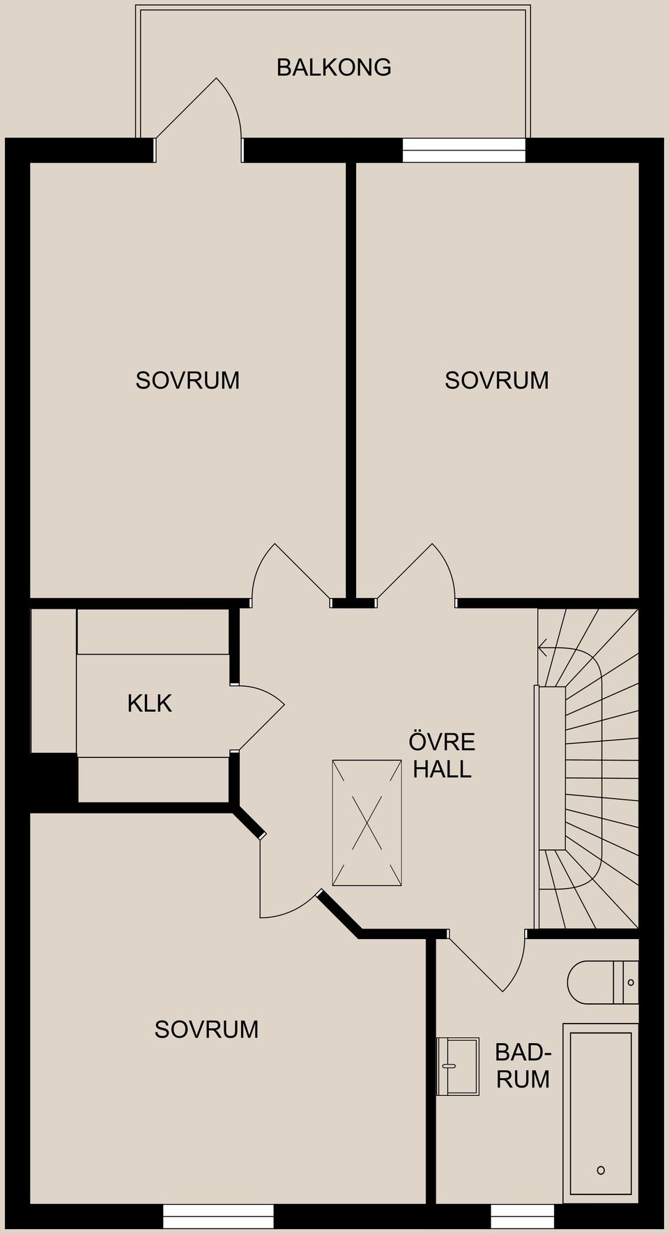 Radhus, Furingstadsvägen 50A, Ljunga, Norrköping