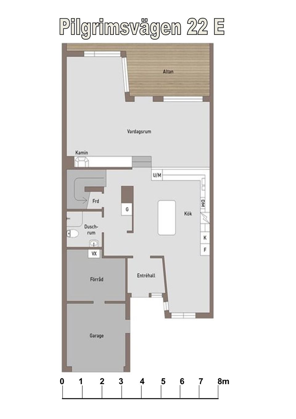 Radhus, Pilgrimsvägen 22 E, Marieberg, Kristinehamn