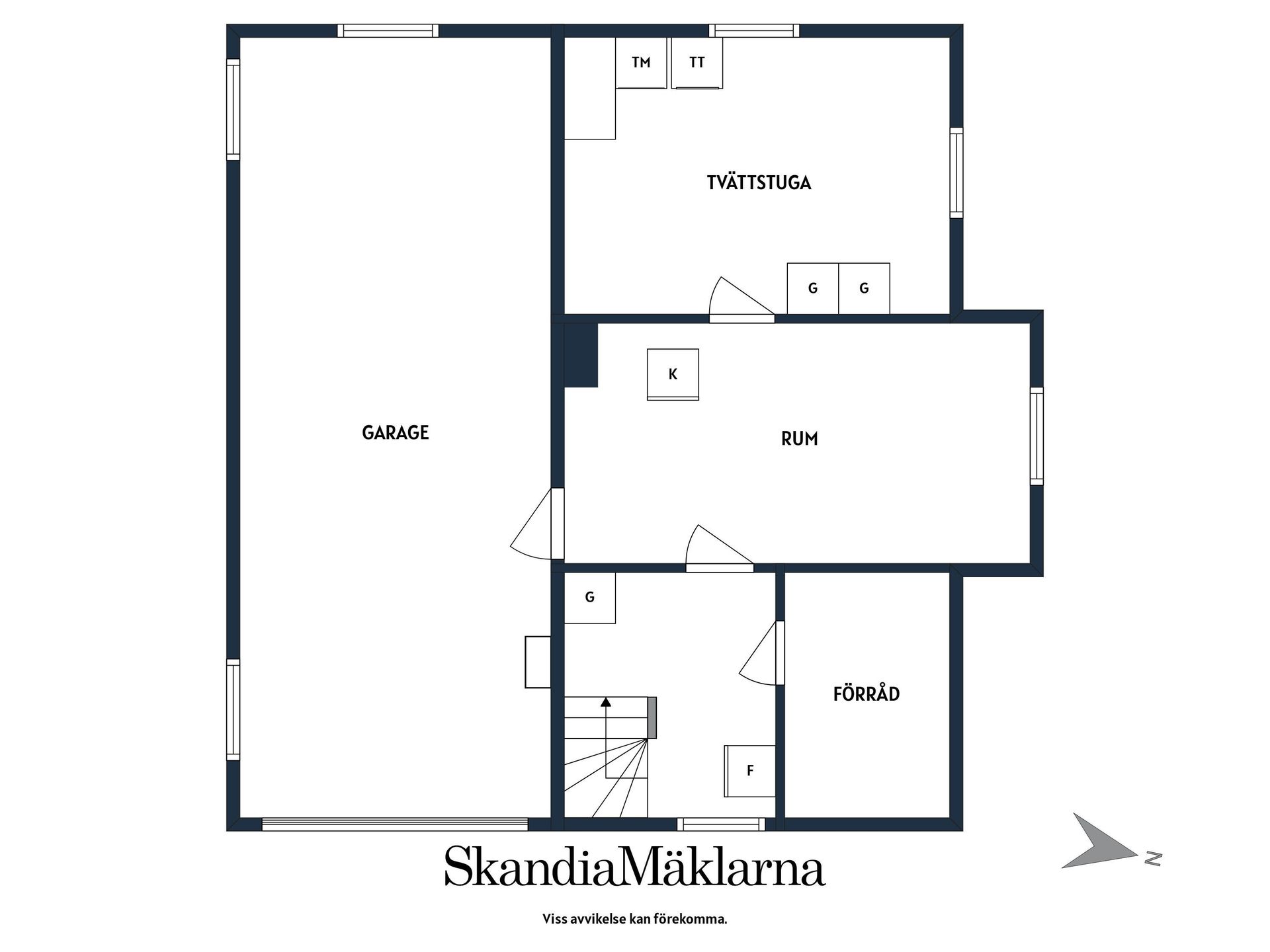 Villa, Norra vägen 47, Hanken, Karlsborg