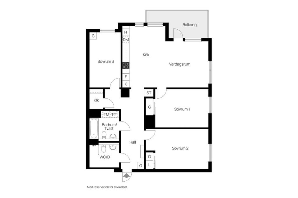 Bostadsrätt, Beckomberga Allé 13, Beckomberga, Stockholm