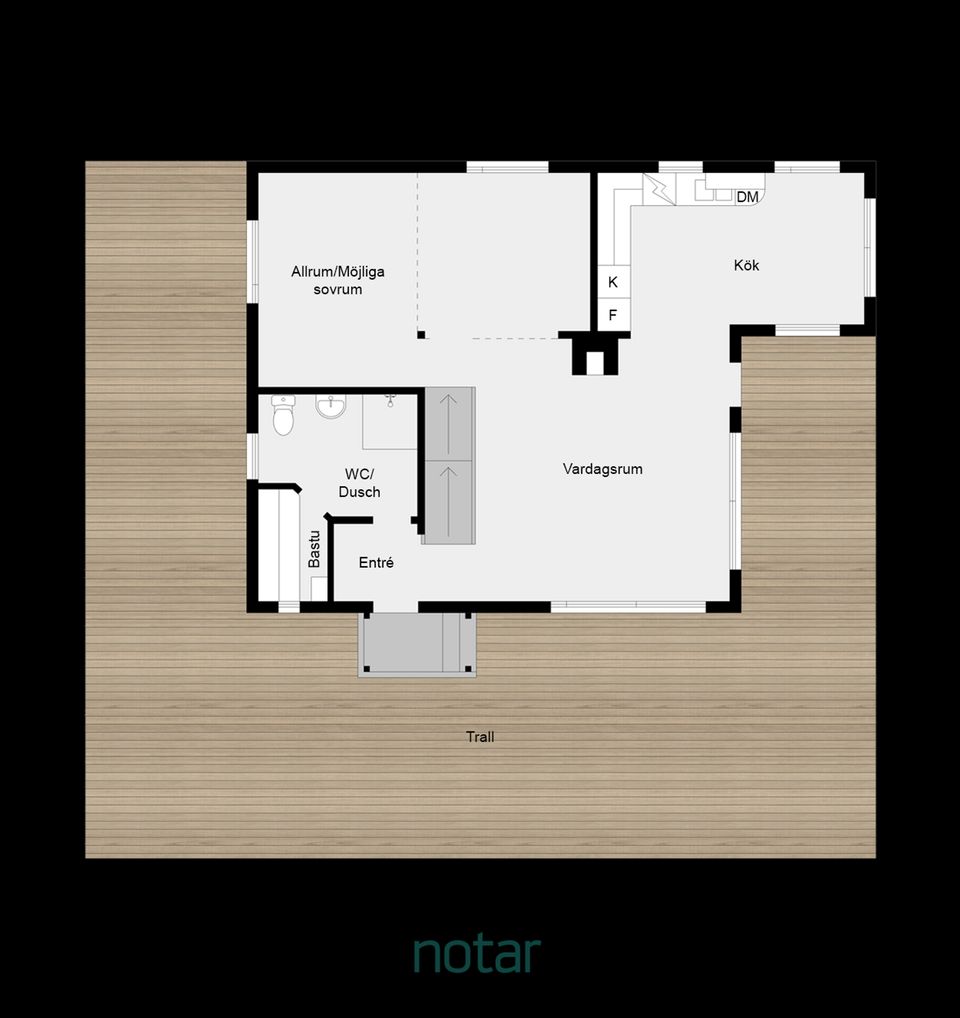 Villa, Höjdkroken 21, Haninge Muskö, Haninge