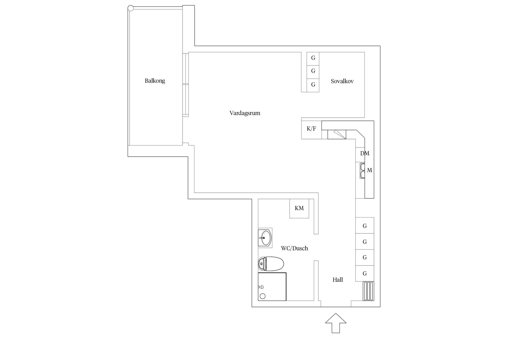 Bostadsrätt, Lilla Varvsgatan 21D, Västra Hamnen, Malmö