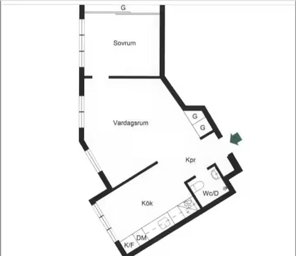 Bostadsrätt, Vintergatan 4, Centrala Sundbyberg, Sundbyberg
