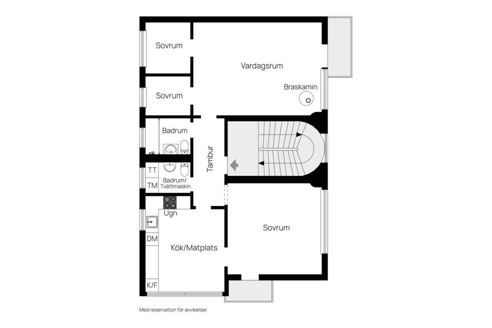 Bostadsrätt, Vidängsvägen 51b, våning 3/3, Traneberg, Stockholm