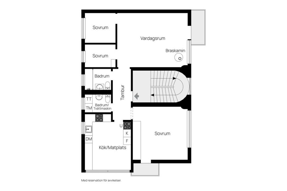 Bostadsrätt, Vidängsvägen 51b, våning 3/3, Traneberg, Stockholm
