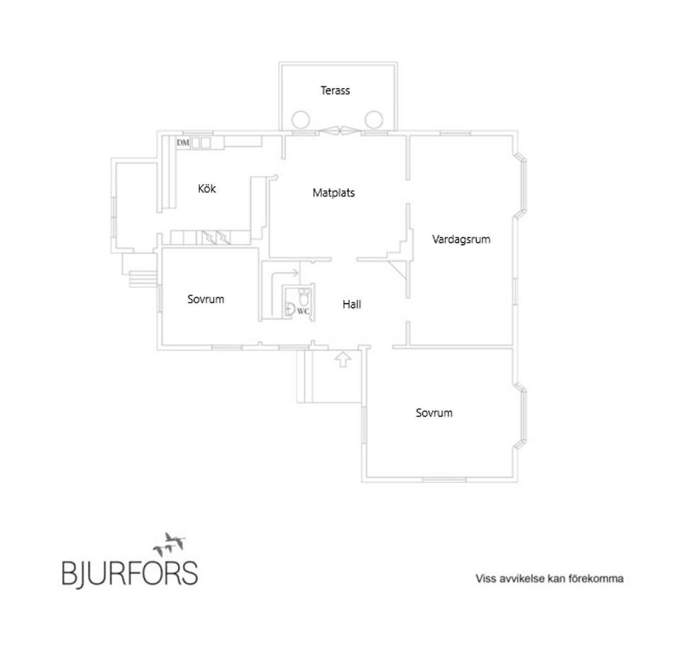 Villa, Timmerviksvägen 20, Örviken, Skellefteå