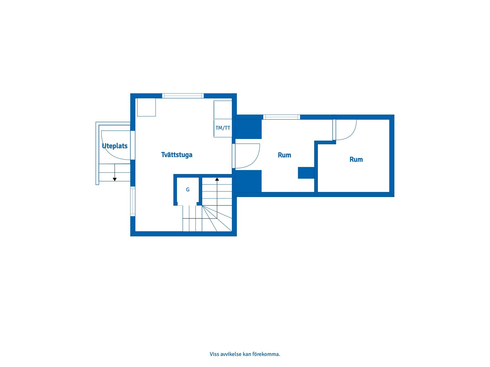 Villa, Backstigen 1, Centralt, Mönsterås